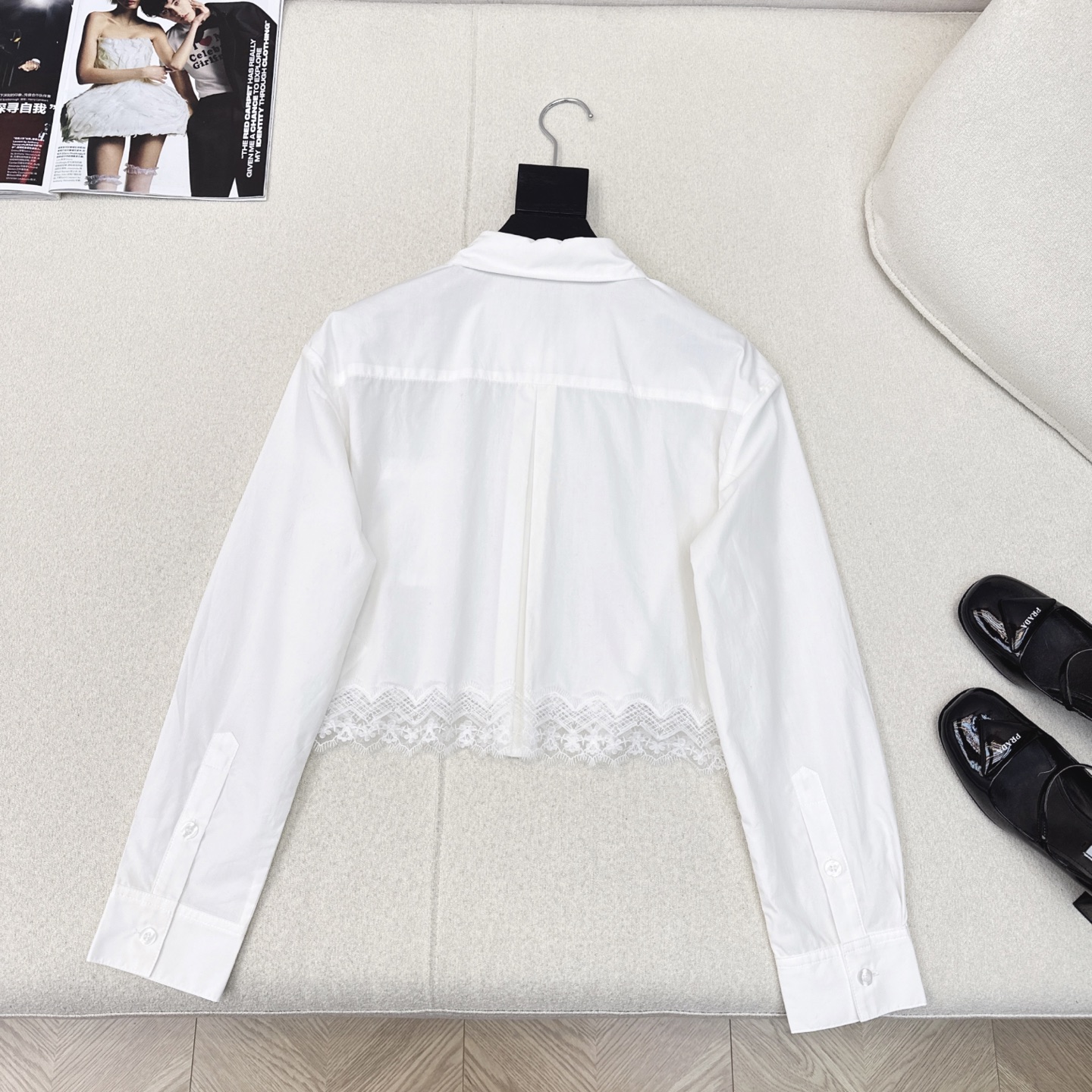 [TOP] Louis Vuitton LV  Shirt - White