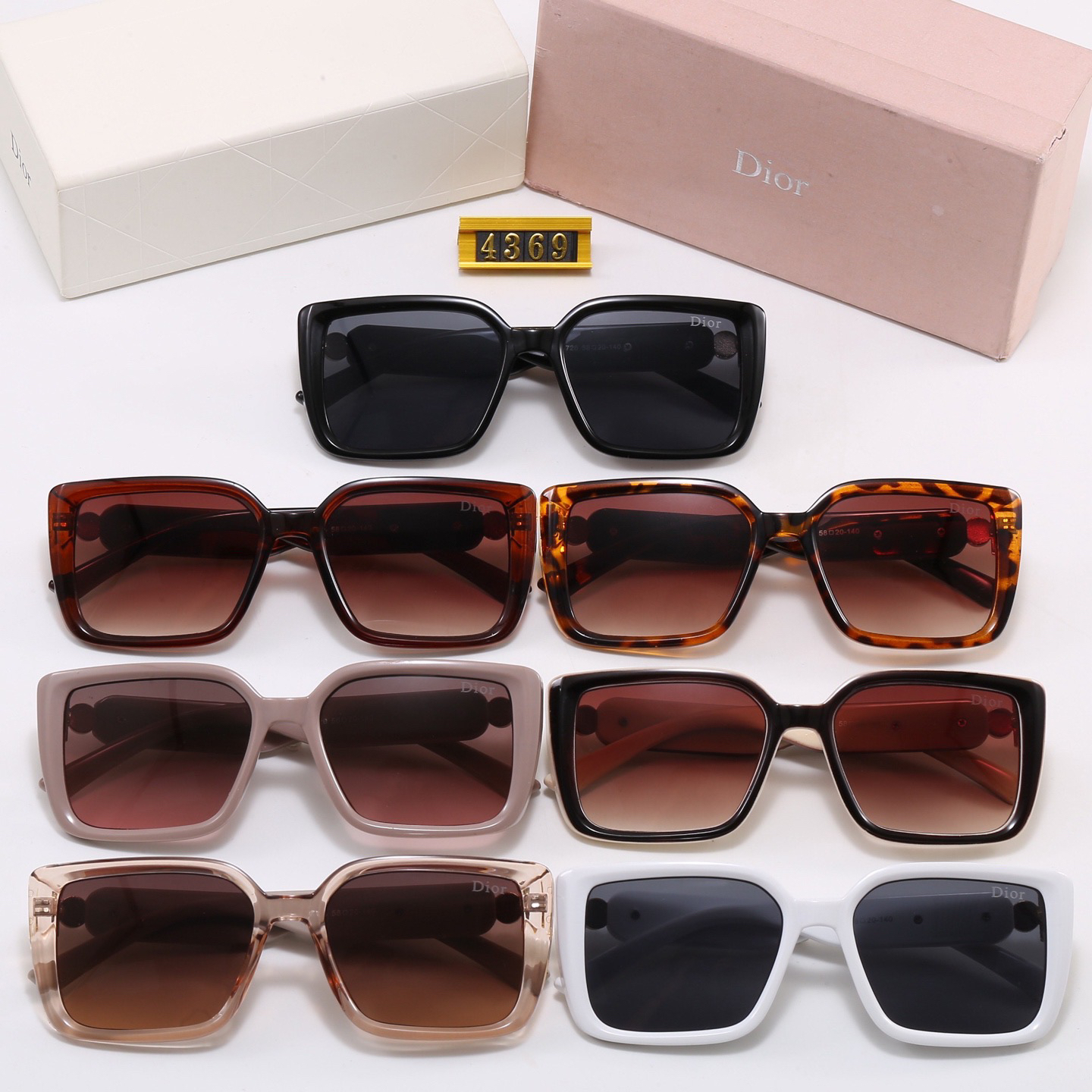[TOP] Christian Dior Sunglasses - 7 Colors - 711 Luxury