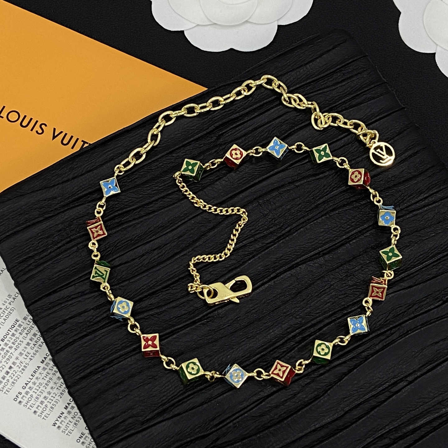 [TOP] Louis Vuitton LV Bracelet + Necklace Set - Gold - 711 Luxury