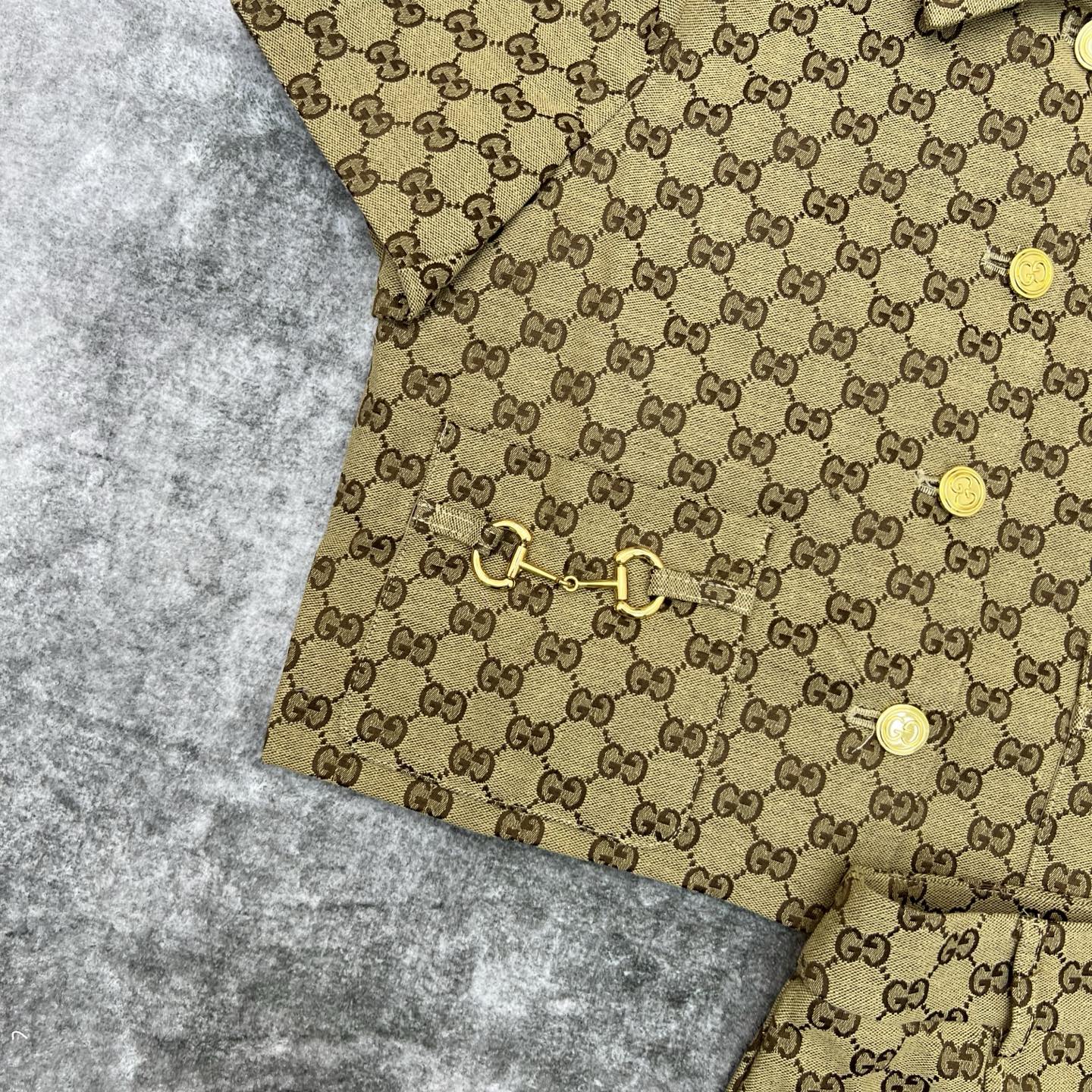 [TOP] GUCCI Suit - Brwon