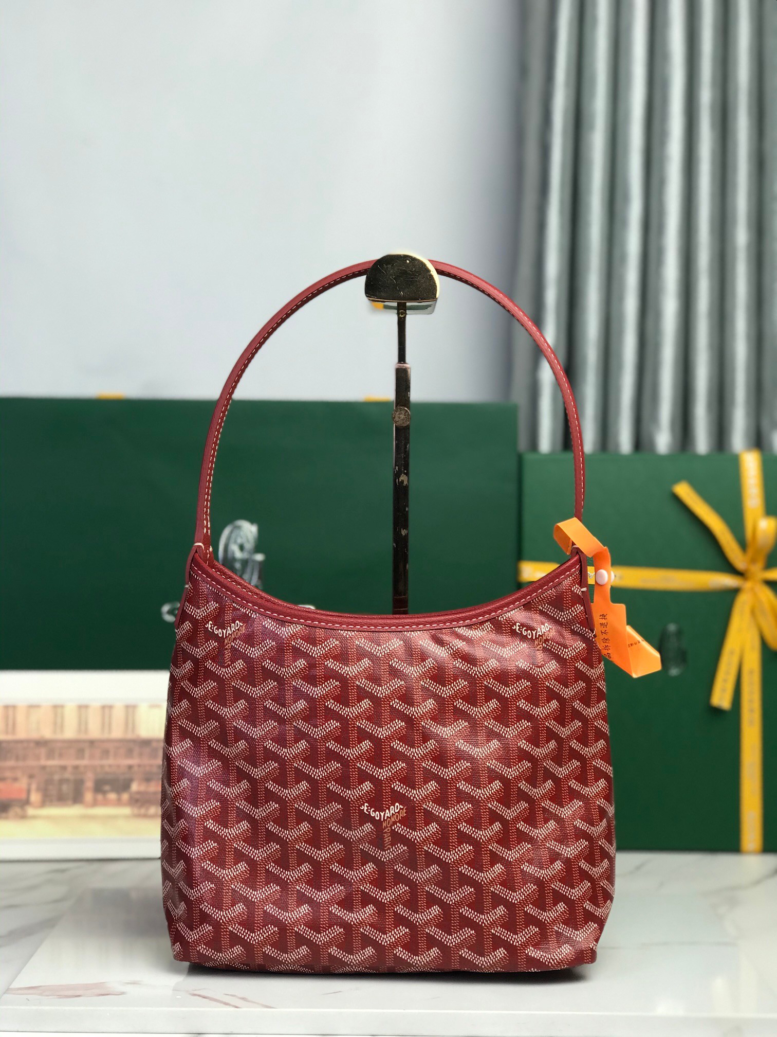 [TOP] Goyard Tote Bag 26*11*22cm  -  Red - 711 Luxury