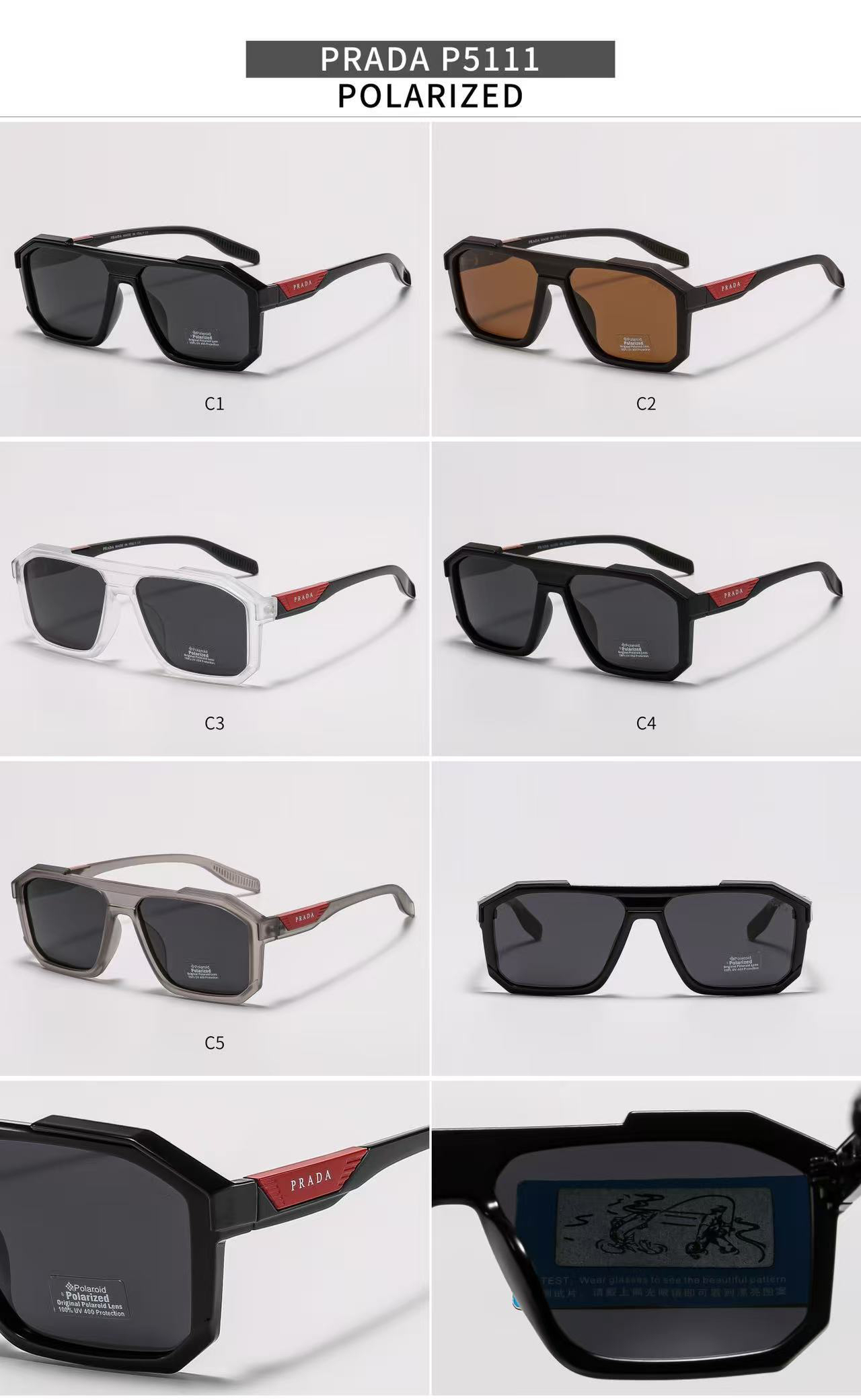 [TOP] PRADA Sunglasses - 5 Colors - 711 Luxury
