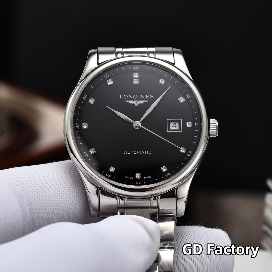 [TOP] LONGINES Watch 40mm - Black - 711 Luxury