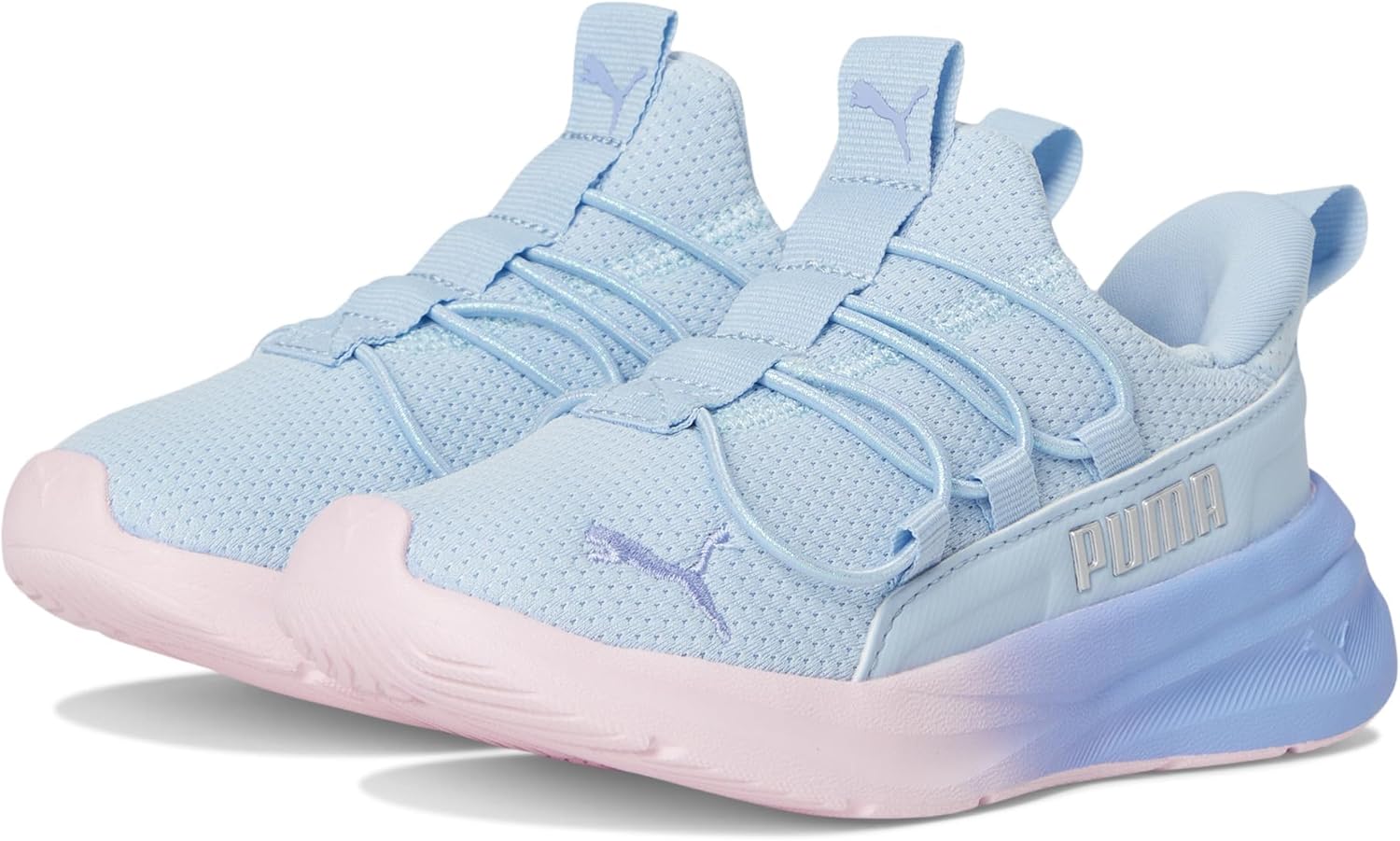 Puma Unisex-Child Softride One4All Slip On Shoes, Haute Tropic-Intense Lavender-Pearl Pink SS25, Little Kid 2