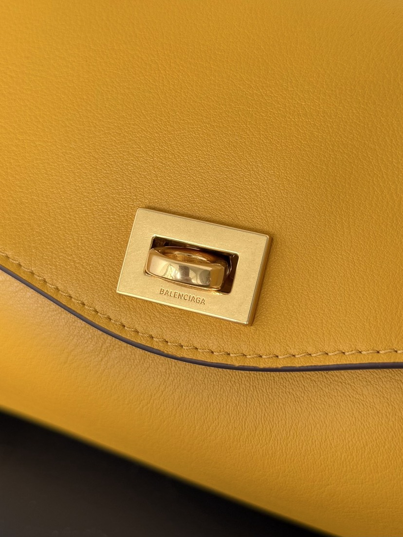 [TOP] BALENCIAGA Le 7 Bag 26x13.5x10cm - Brown & GHW - 711 Luxury