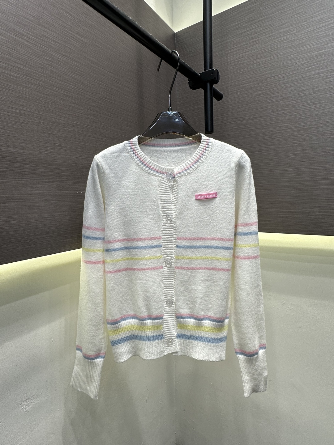 [TOP] Miu Miu Long-sleeved Shirt - White - 711 Luxury