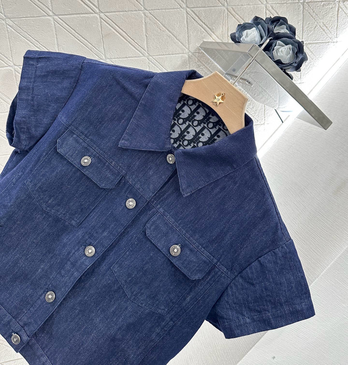 [TOP] Christian Dior  Suit -Blue