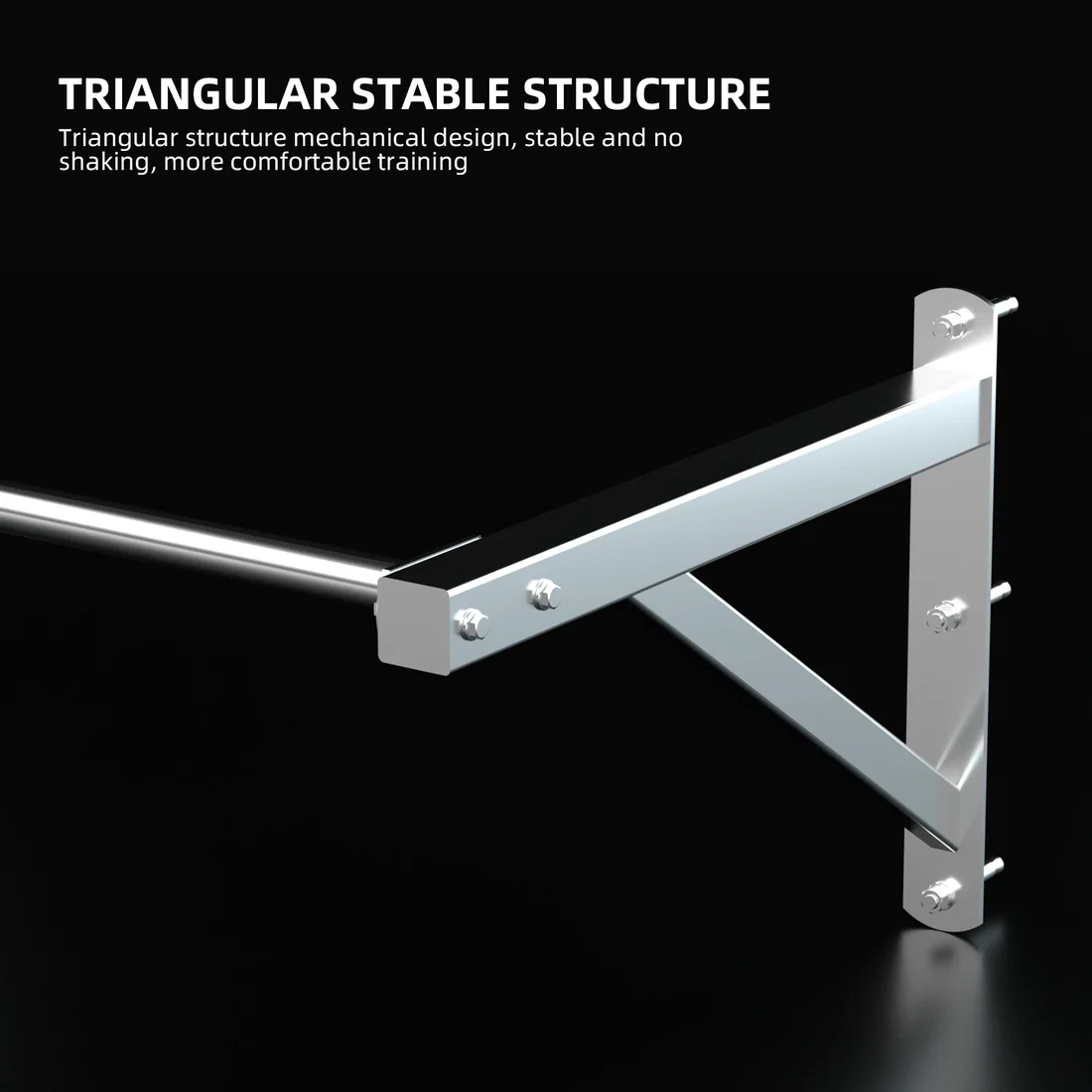 Stainless steel Wall Mounted pull up bar
