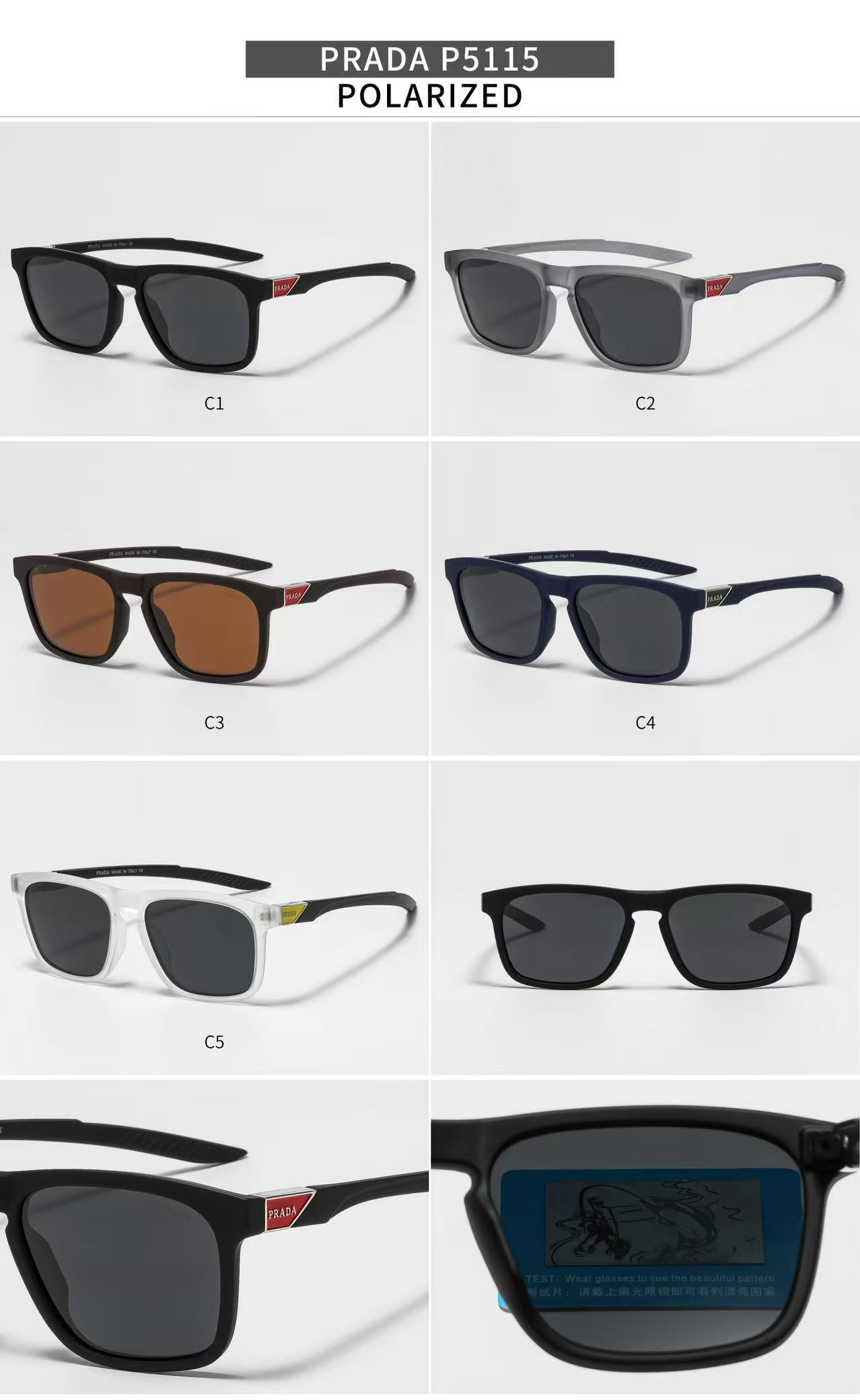 [TOP] PRADA Sunglasses - 5 Colors - 711 Luxury