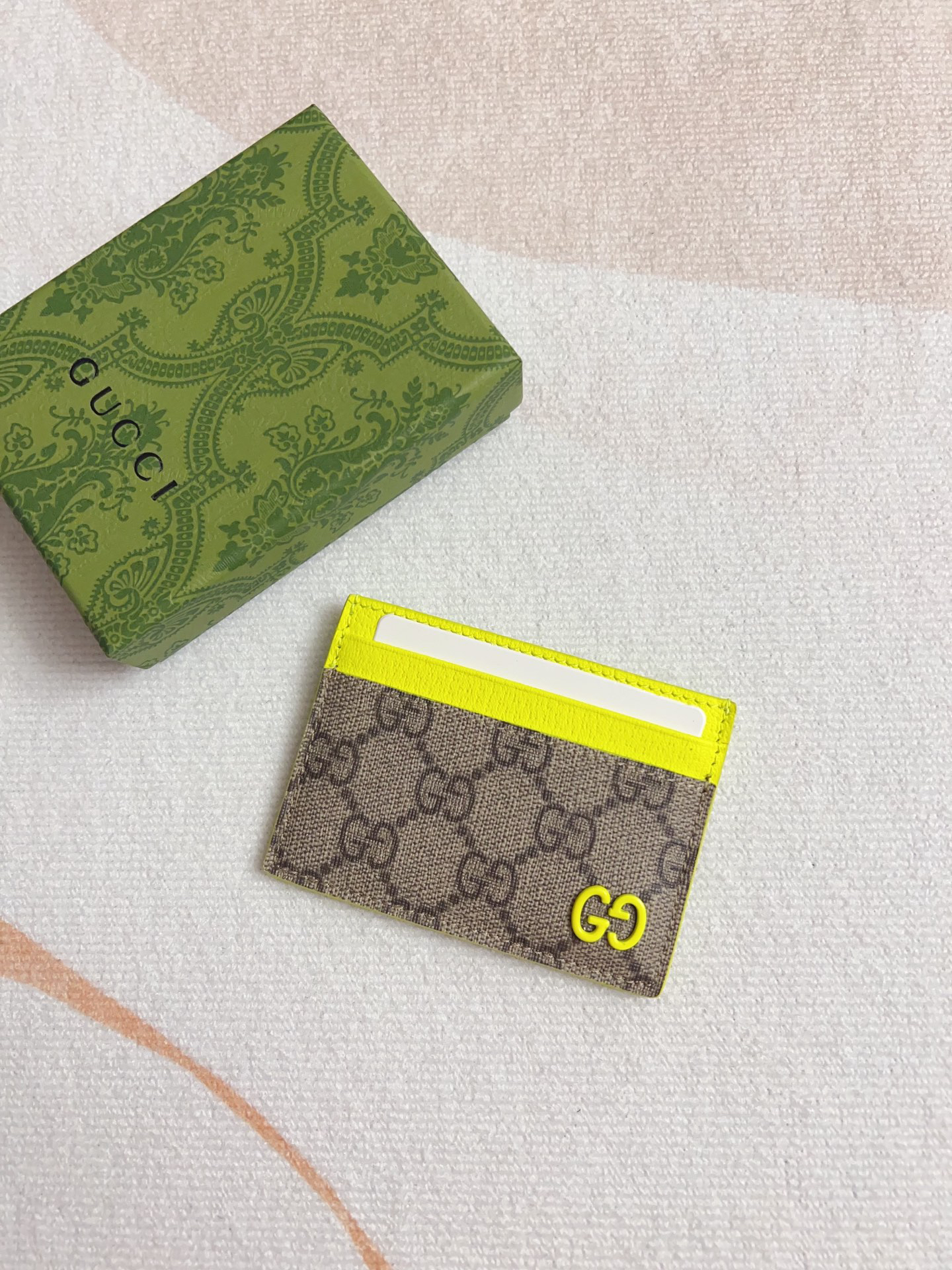 [TOP] GUCCI Card Pack 10 x 7cm - Green - 711 Luxury