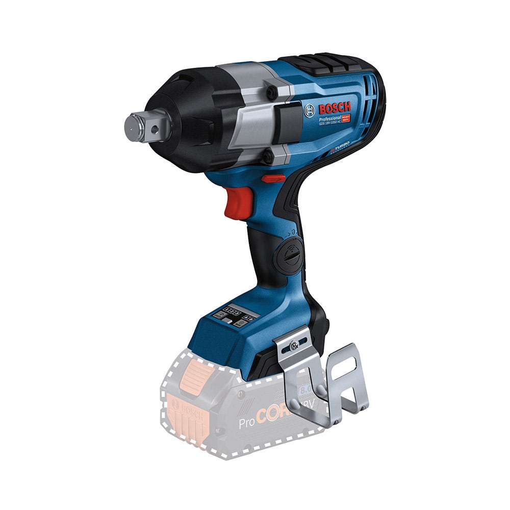 BOSCH 18V Brushless 1/2inch Impact Wrench Skin GDS 18V-1000 0.601.9J8.000