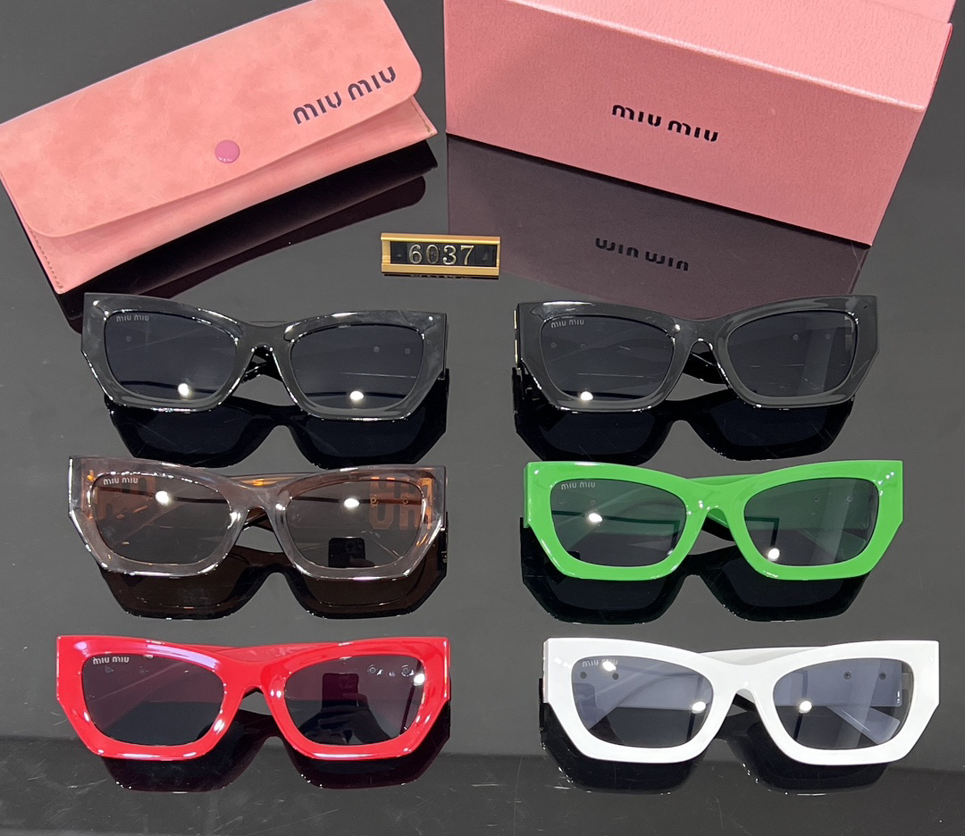 [TOP] Miu Miu Sunglasses - 6 Colors - 711 Luxury
