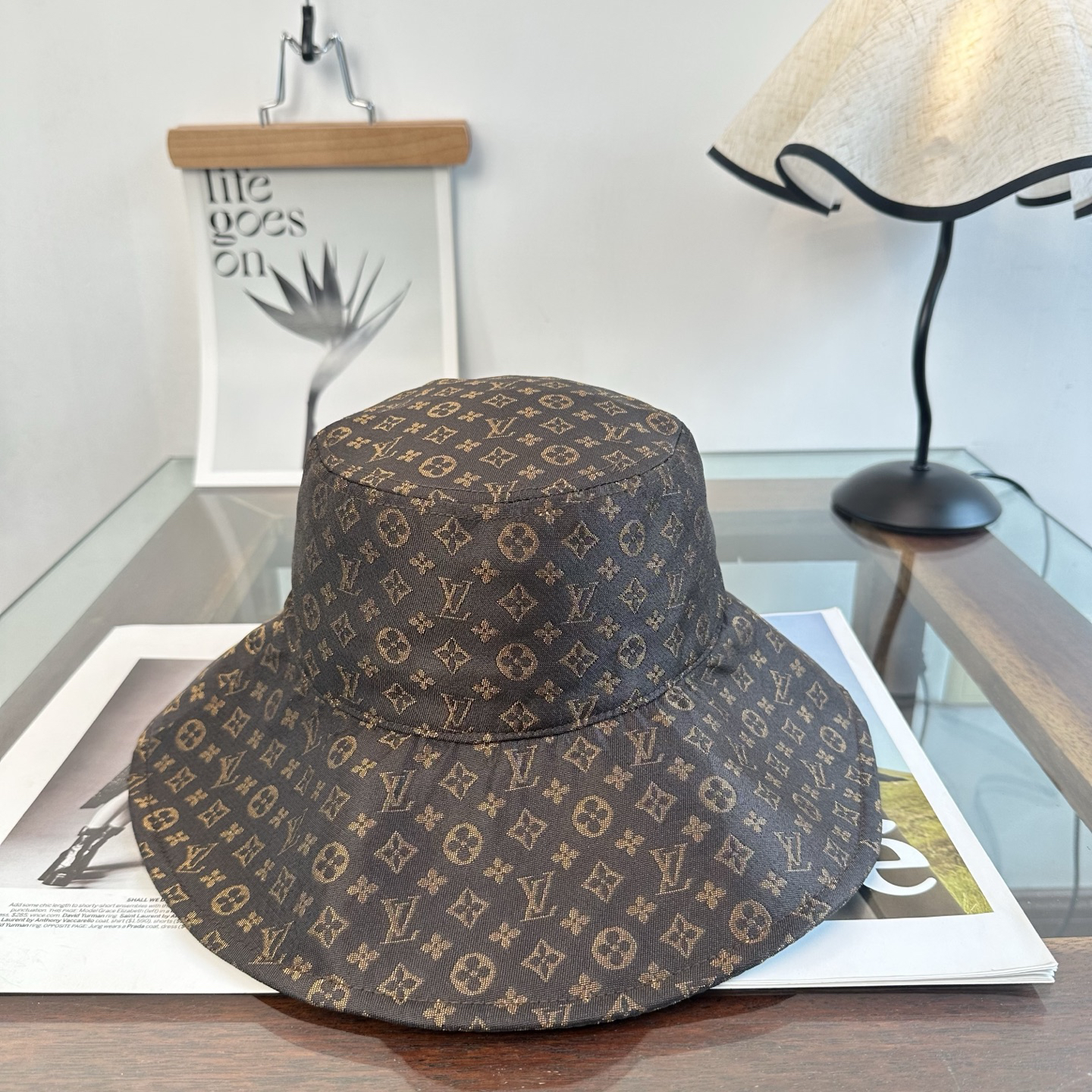 [TOP] Louis Vuitton LV Hat - Brown - 711 Luxury