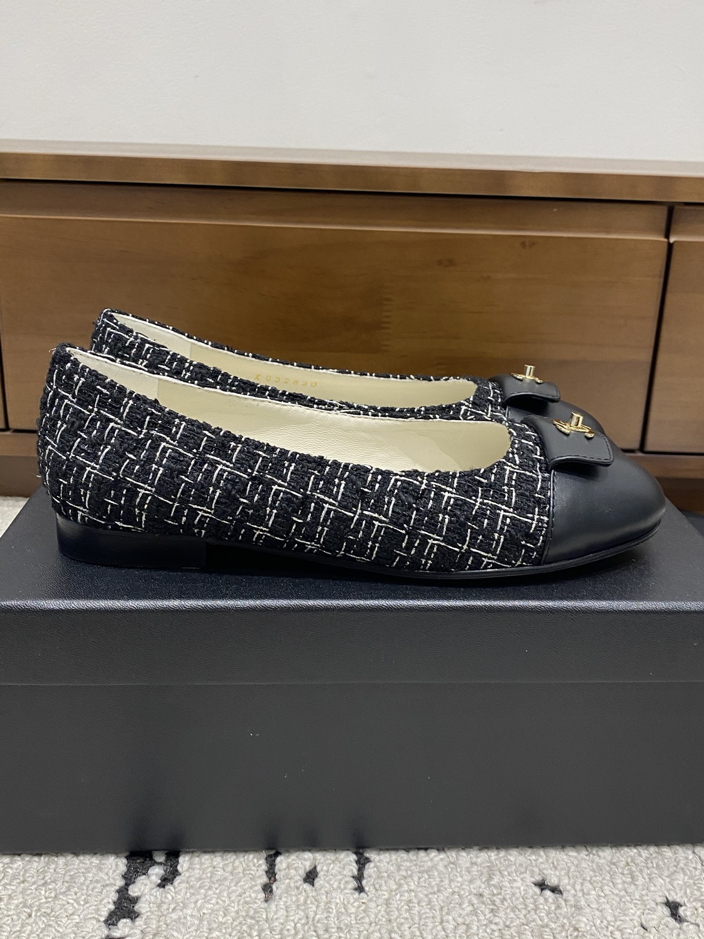 [TOP] CHANEL Mary Jane Ballet Flats - Black - 711 Luxury
