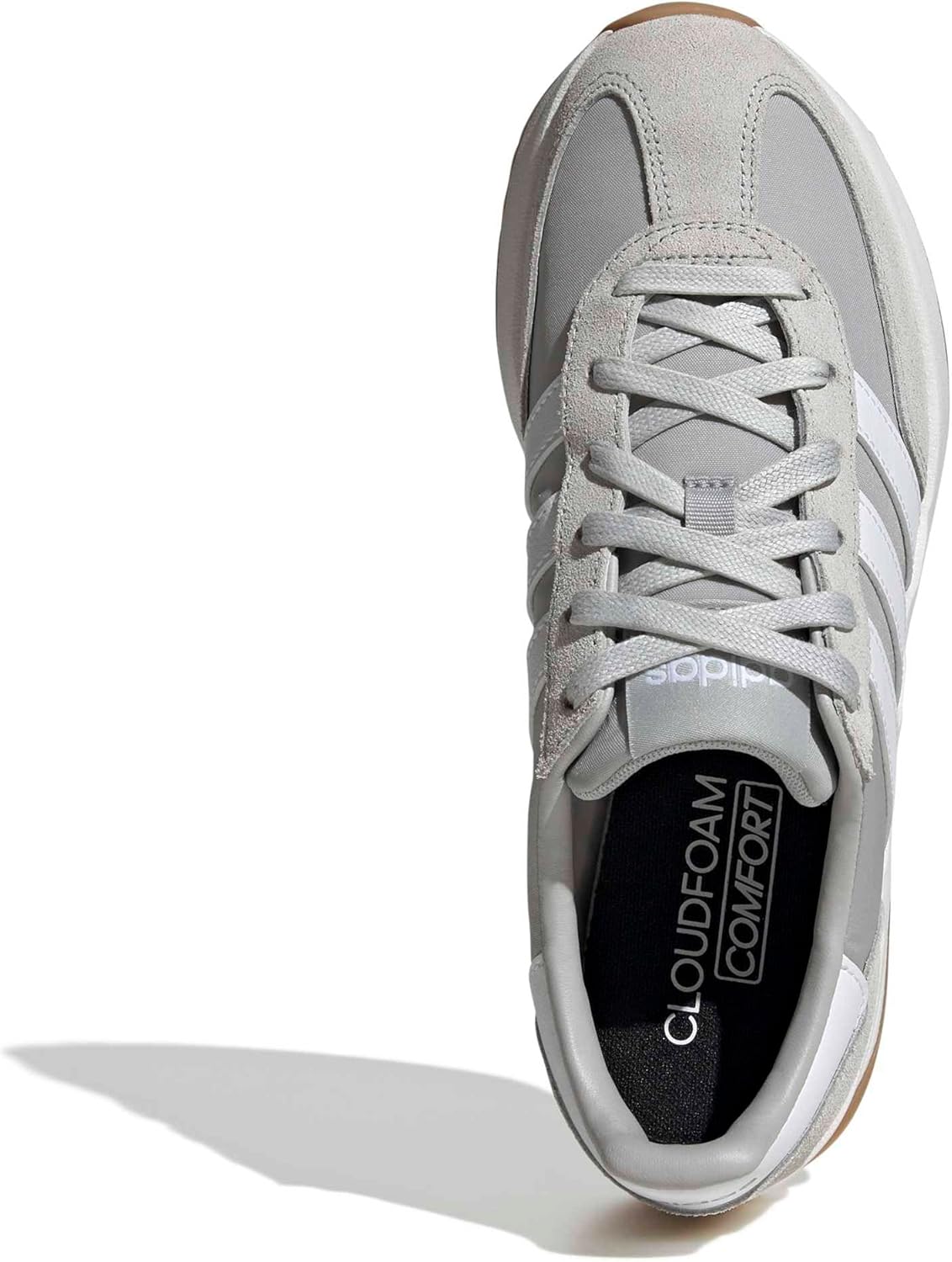 Adidas Womens Run 70s 2.0 Sportswear, Grey/White/Grey, 7