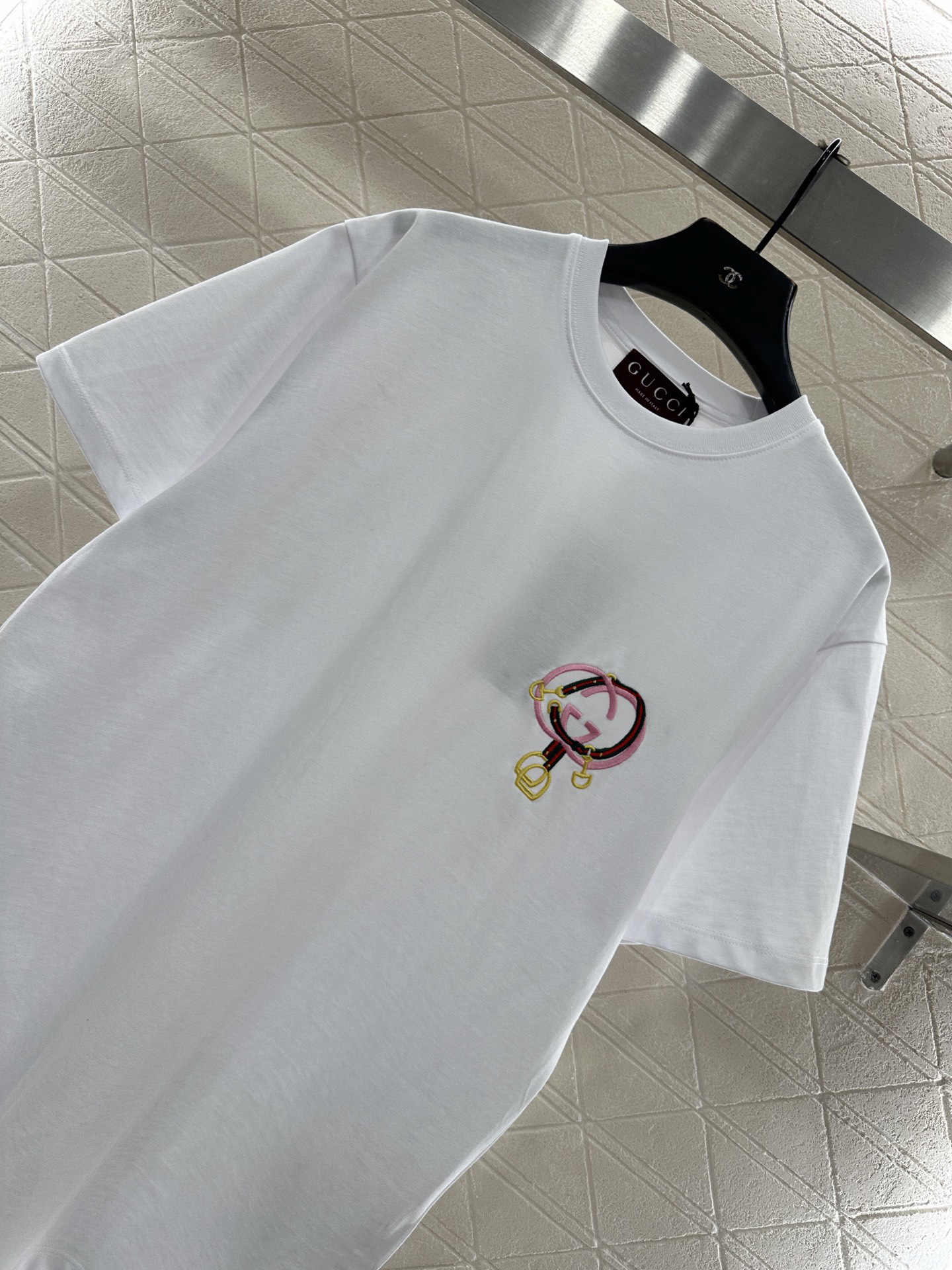 [TOP] GUCCI Short-Sleeve T-Shirt - White