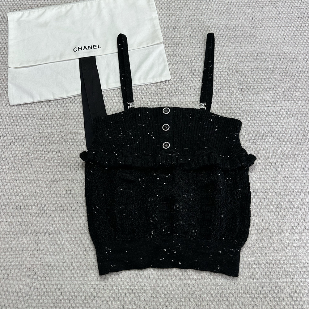 Chabnel Top-quality Version Hollow Camisole #325442