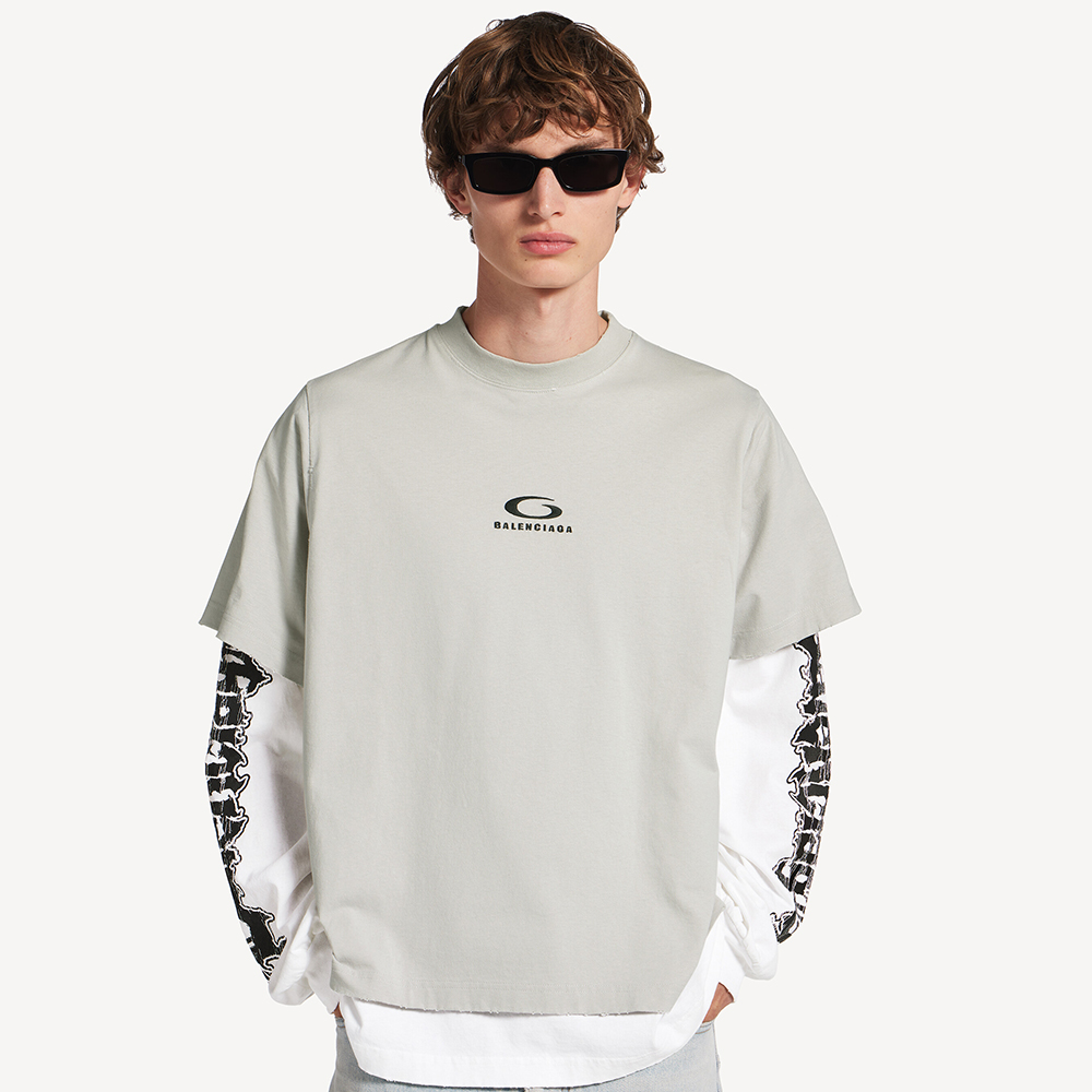 Balenciaga Hybrid Double T-shirt #387131