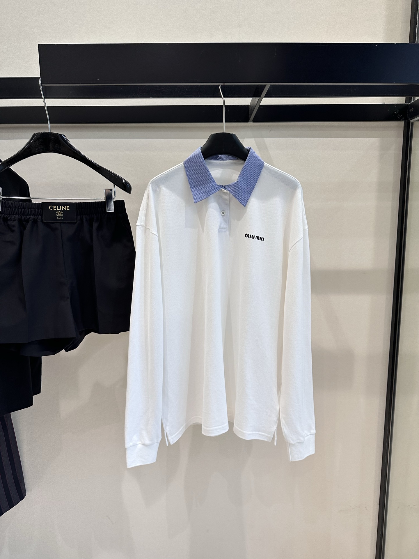 [TOP] Miu Miu T-shirt - White - 711 Luxury