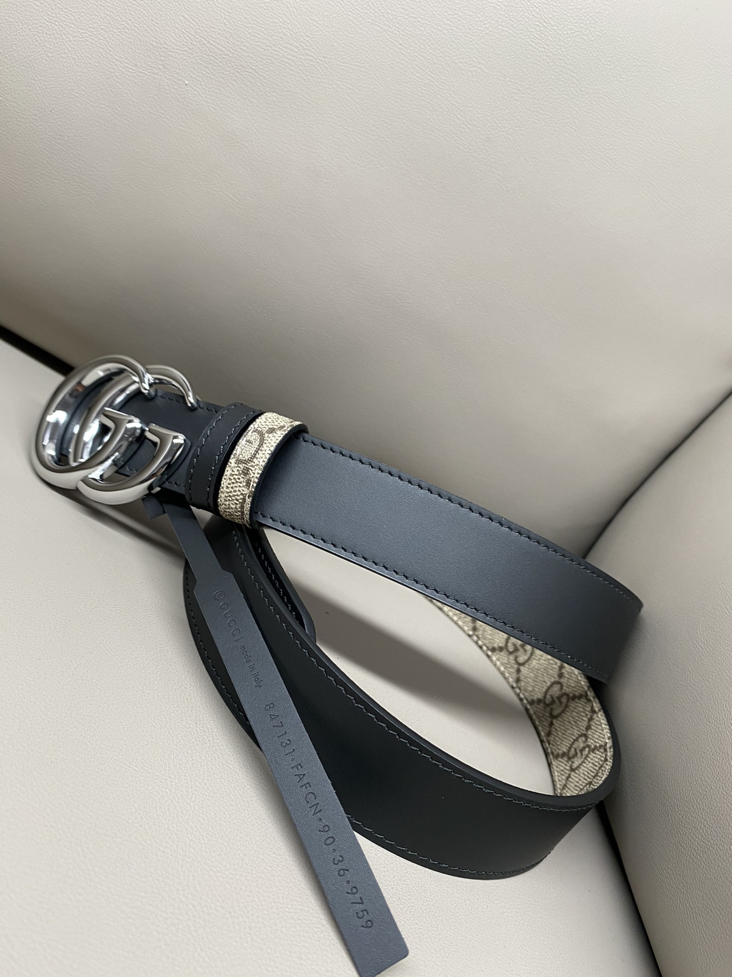 [TOP] GUCCI Belt 3 cm - Black - 711 Luxury