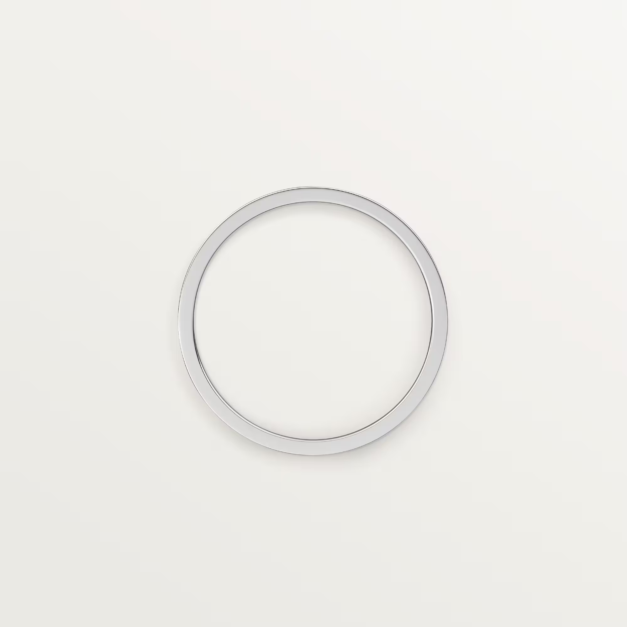 Carty Love Petite Lock Ring, White Gold, Small Model