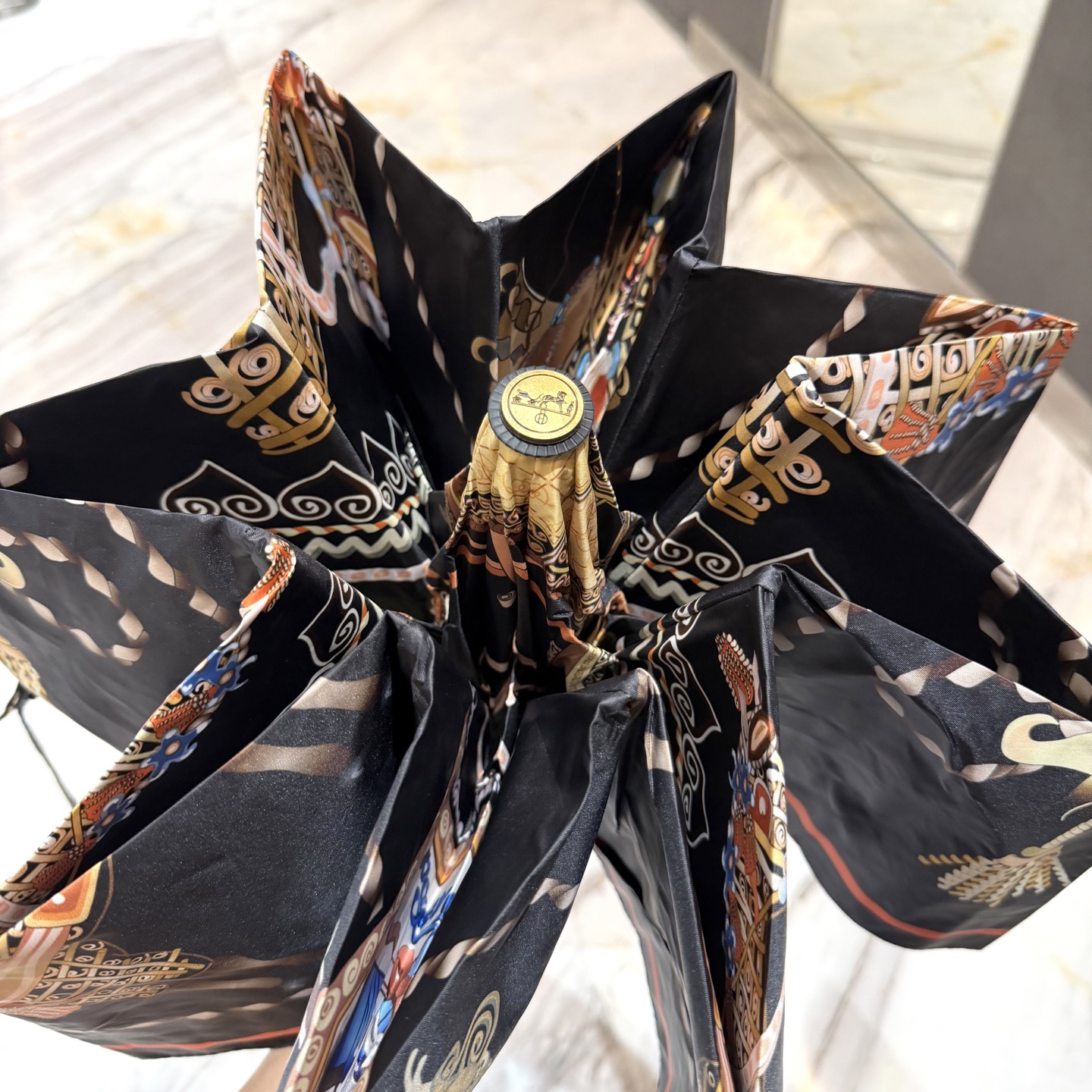 [TOP] HERMES Umbrella - Black - 711 Luxury