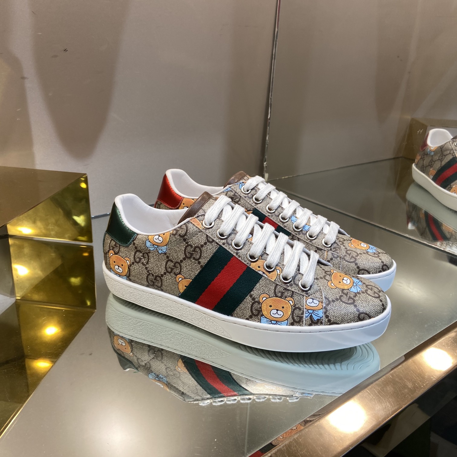 [TOP] GUCCI Sneaker - Brown - 711 Luxury