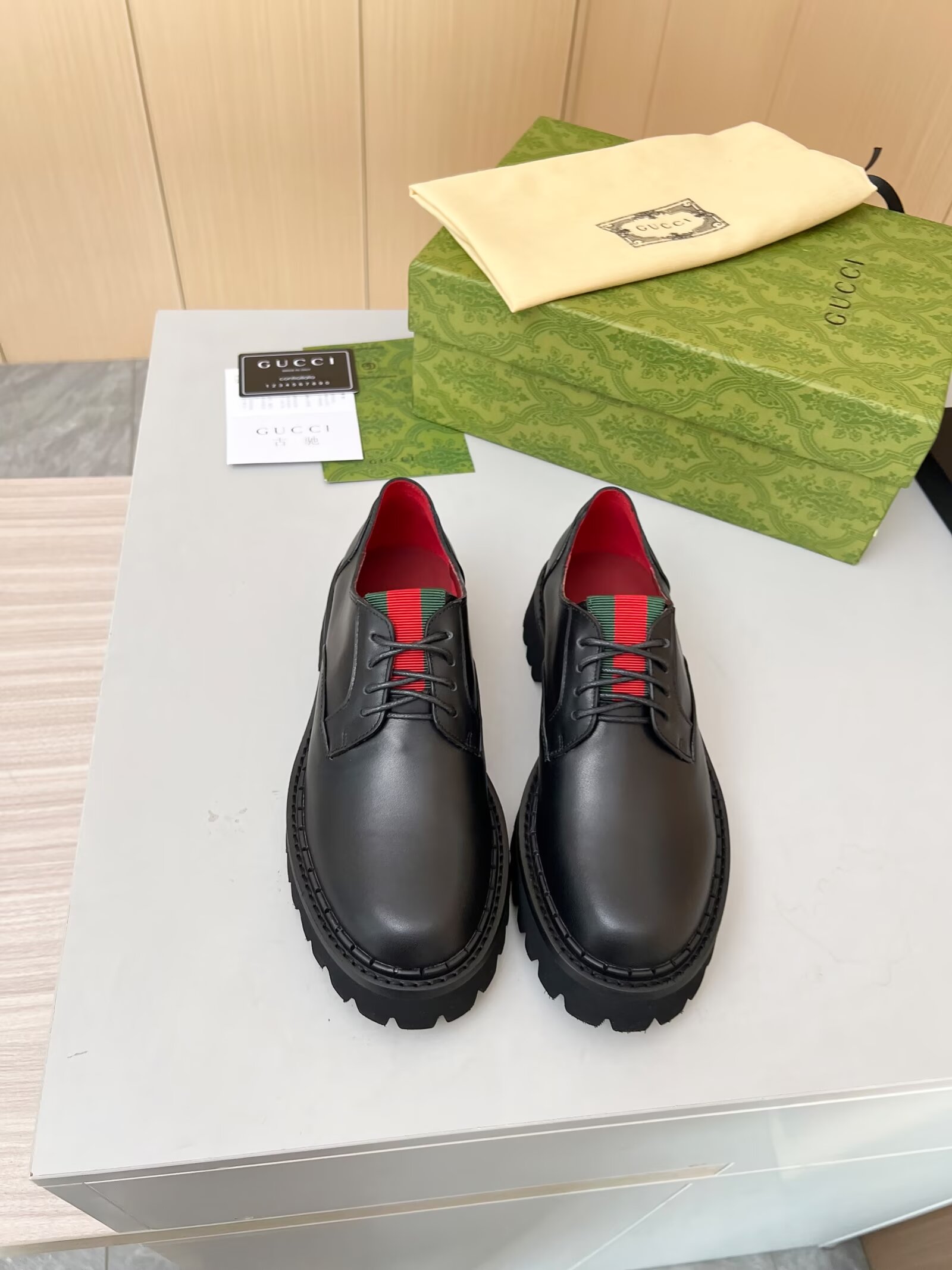 [TOP] GUCCI Loafers - Black - 711 Luxury