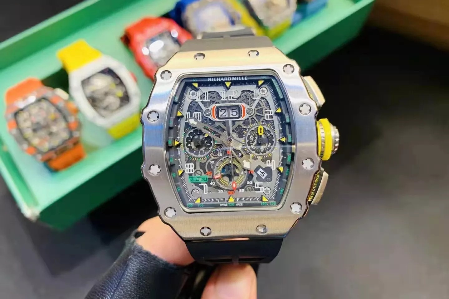 RM 11-03 Skeleton Titanium 41mm