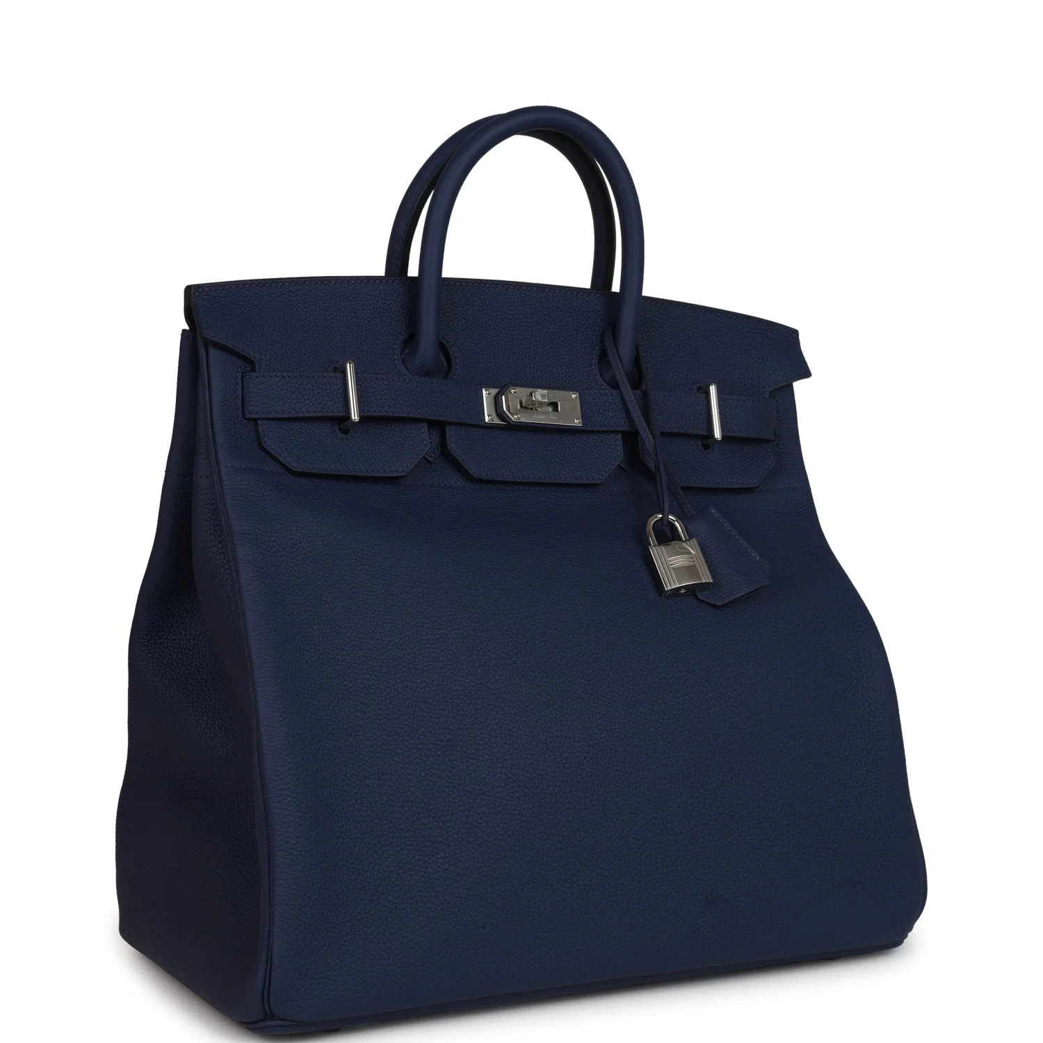 Hermes HAC Birkin 4Bleu Saphir Togo Palladium Hardware