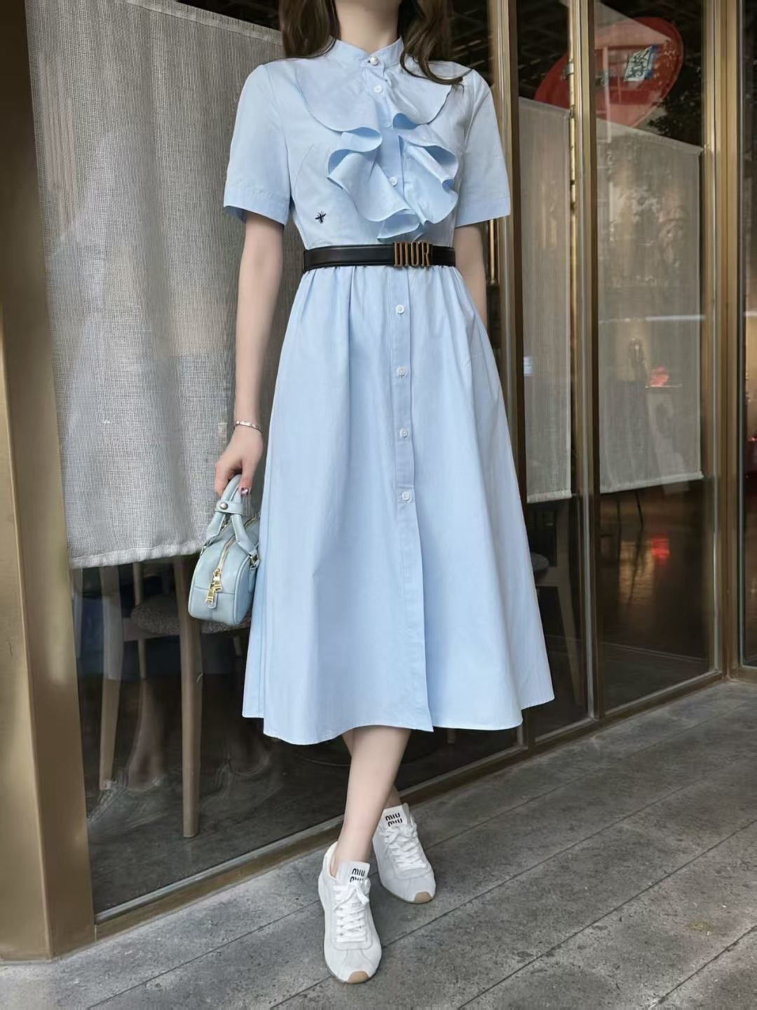 [TOP] Christian Dior  Dress - Blue