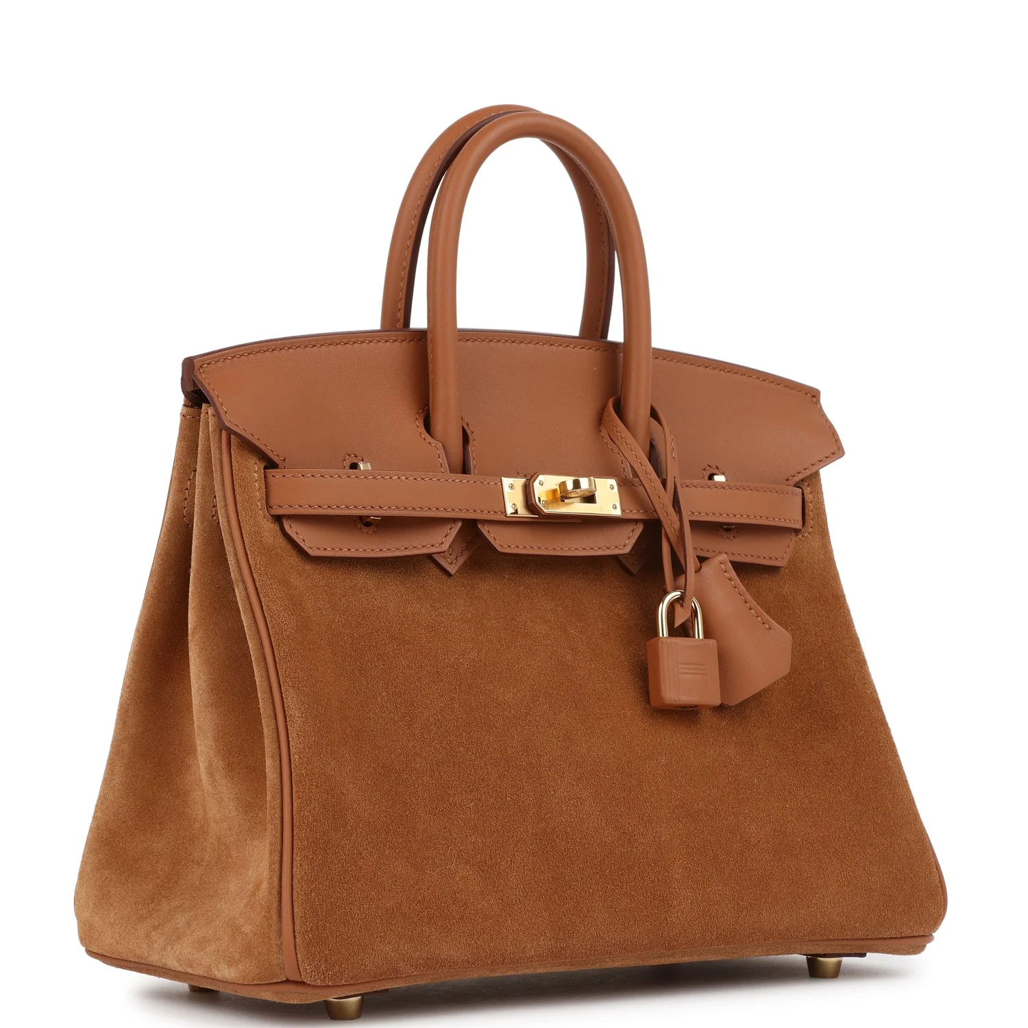 Hermes BirkinChamois Grizzly and Gold Swift Gold Hardware
