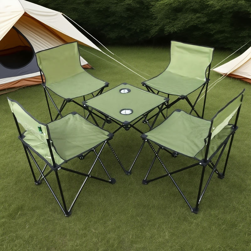 Outdoor Folding Table and Chairs
