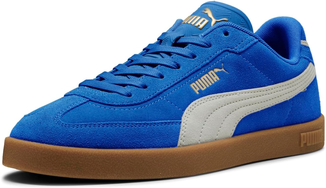 PUMA Mens Club Ii Era Suede Lace Up Sneakers Shoes Casual - Blue