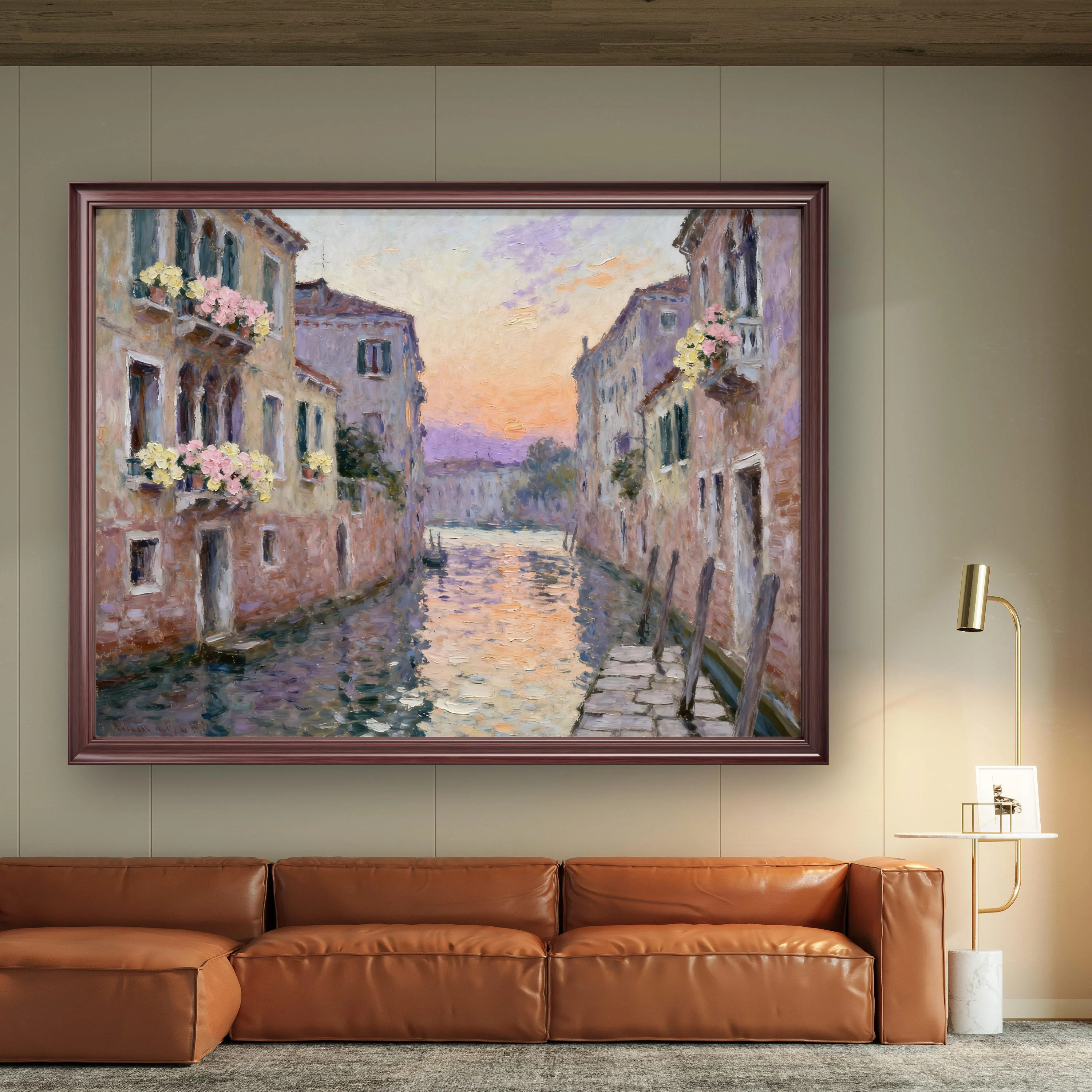 Flowery Bridge in Spring