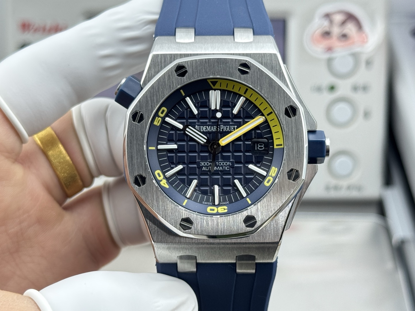 [TOP] Audemars Piguet Men's Watch 42mmX14.1mm - Blue - 711 Luxury