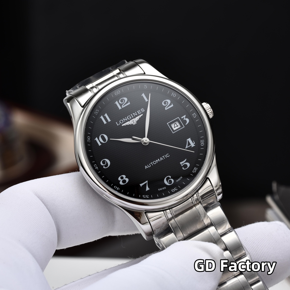 [TOP] LONGINES Watch 40mm - Black - 711 Luxury