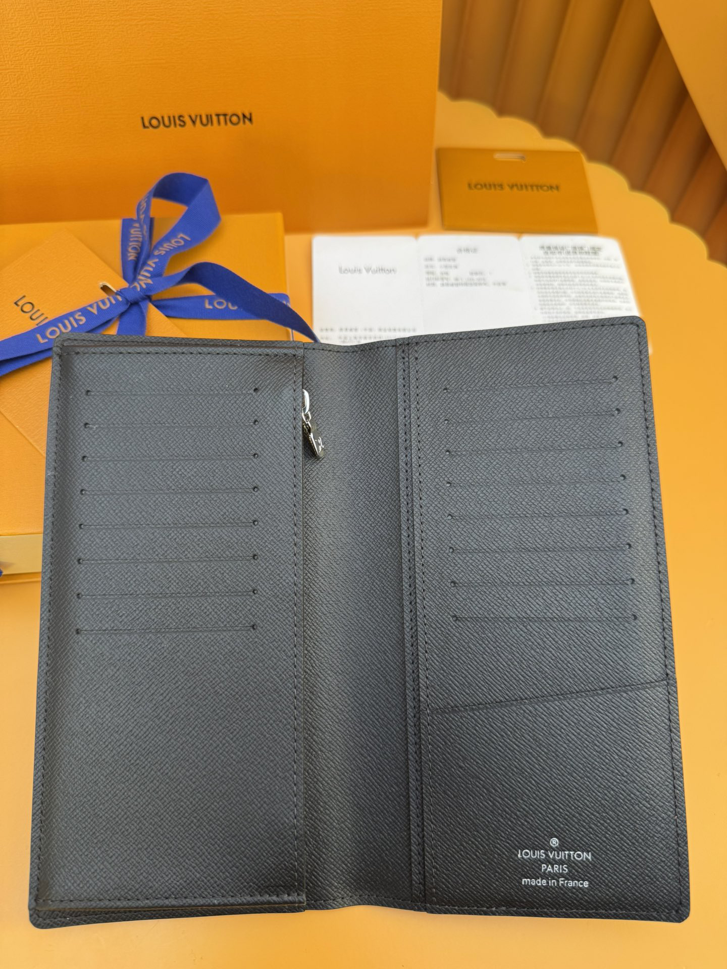 [TOP] Louis Vuitton LV Wallet 10x19x2cm - Black - 711 Luxury