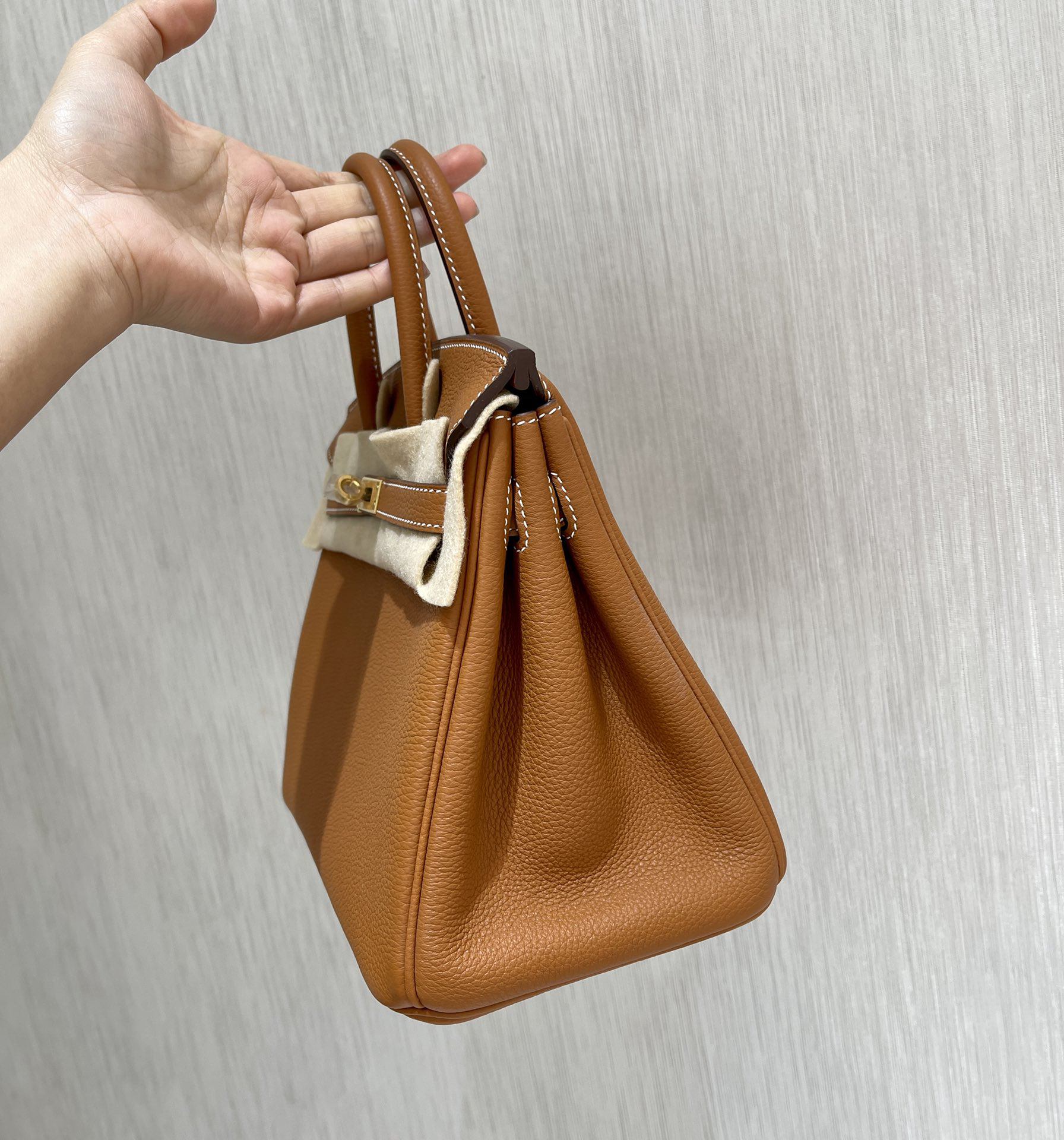 [TOP] HERMES Birkin Togo Leather 25cm - Gold & GHW