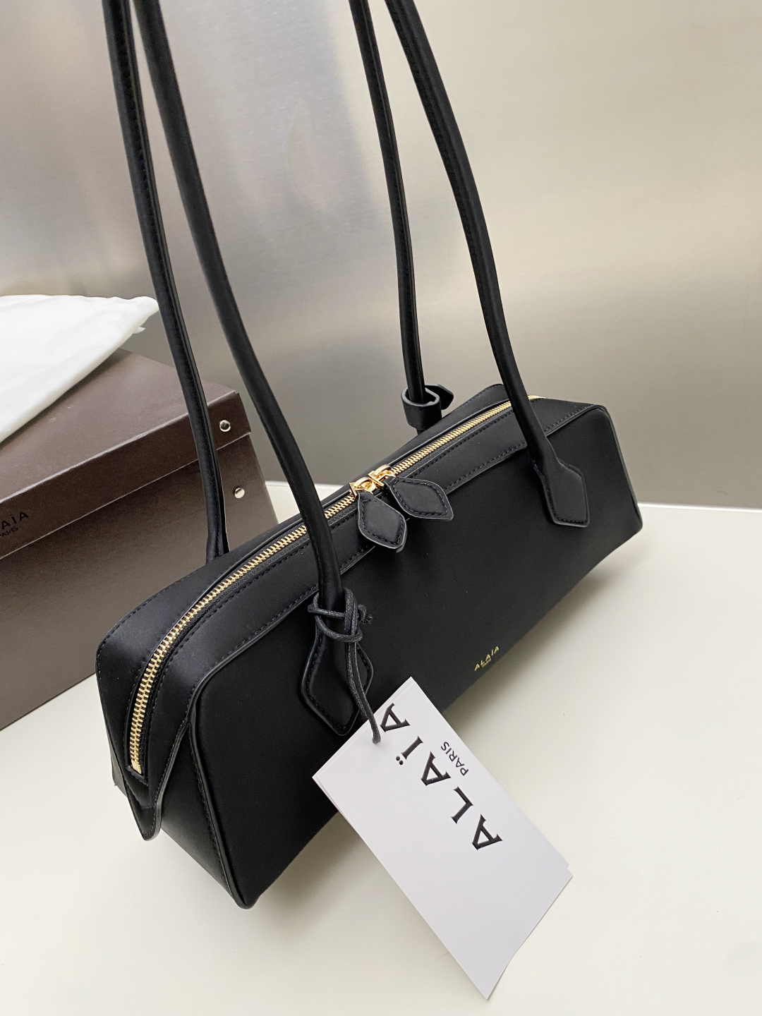 [TOP] ALAIA LE TECKEL Bag  33*11*10 cm - Black - 711 Luxury