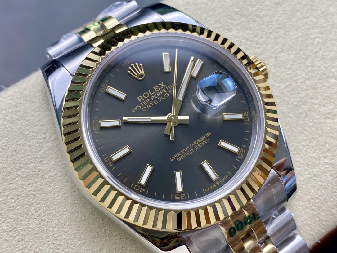 [TOP] ROLEX Men's Watch 41 mm - Black