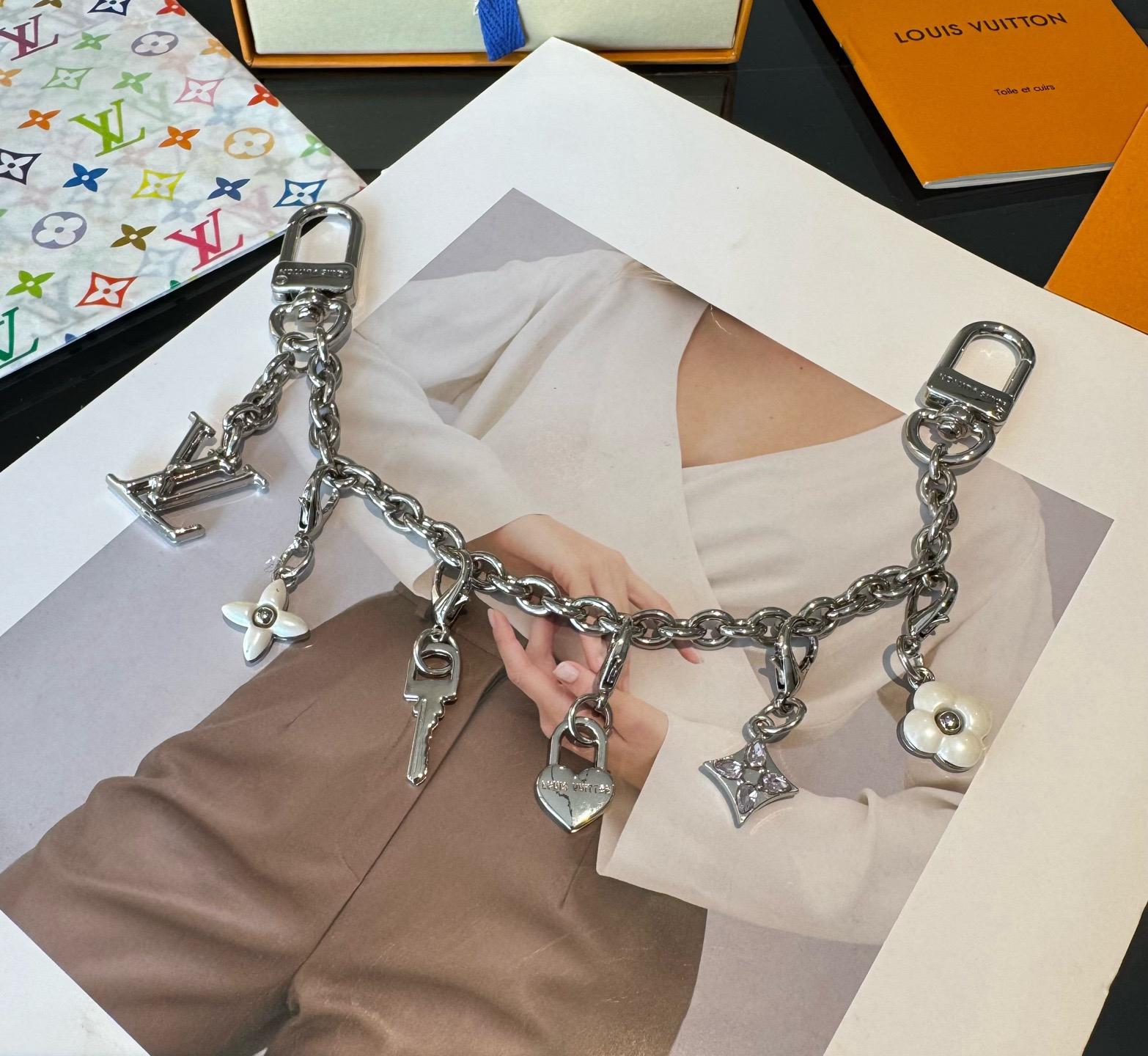 [TOP] Louis Vuitton LV Bag Chain - Silver - 711 Luxury