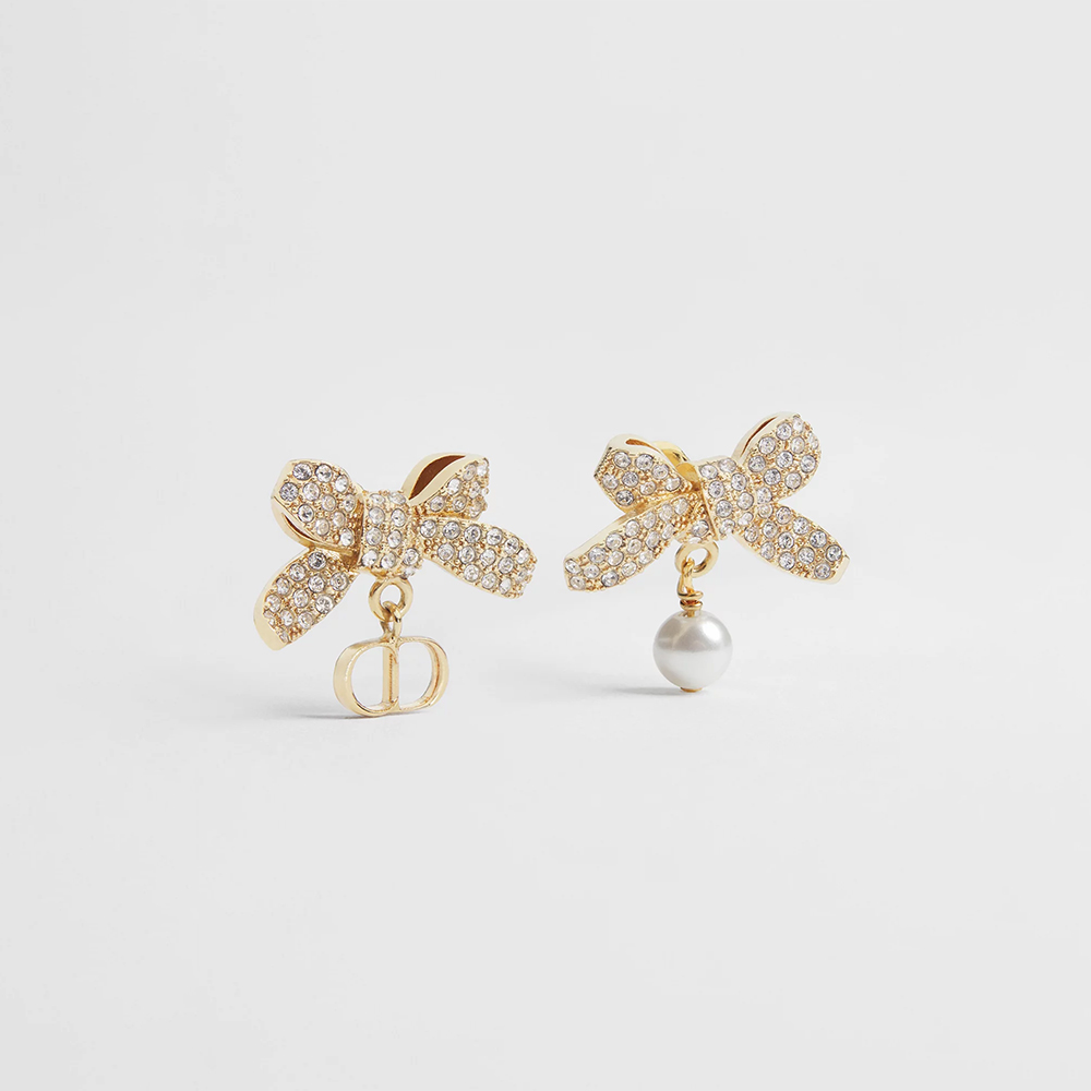 Dior gold Jewelry DIOR Women's Designer Earrings Clip Gold #379151 | Nigo Office