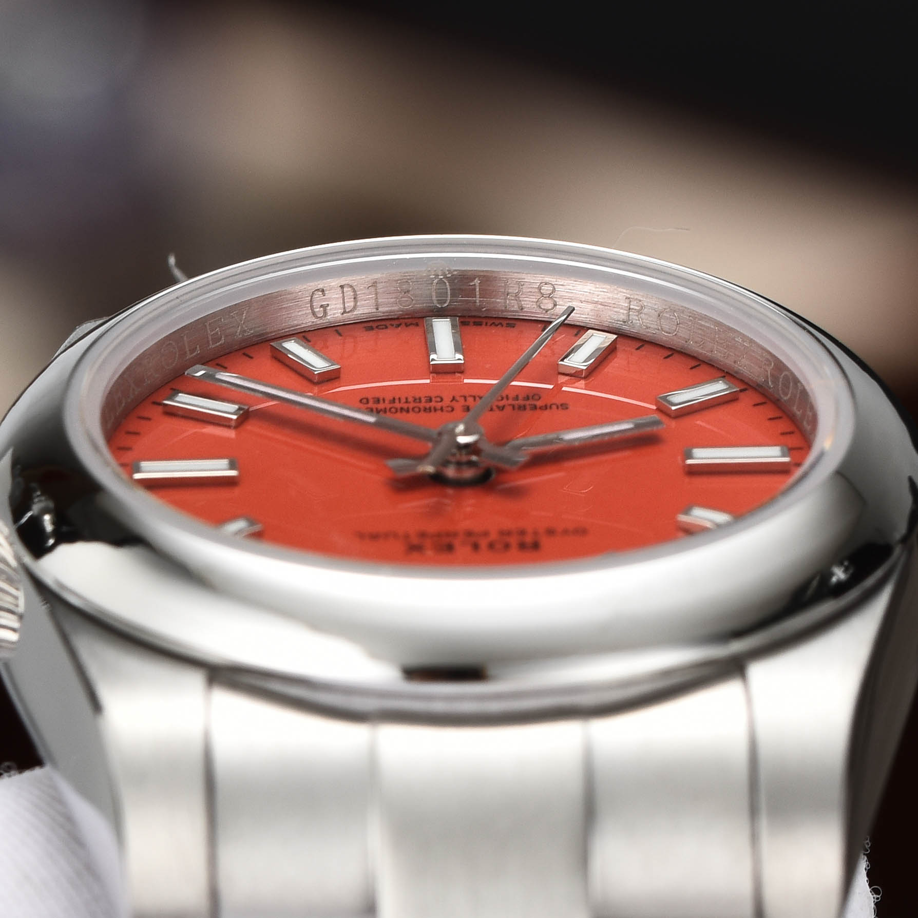 [TOP] ROLEX  Watch 31mm - Red
