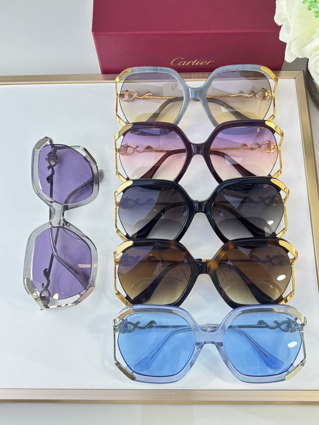 [TOP] Cartier Sunglasses - 6 Color - 711 Luxury