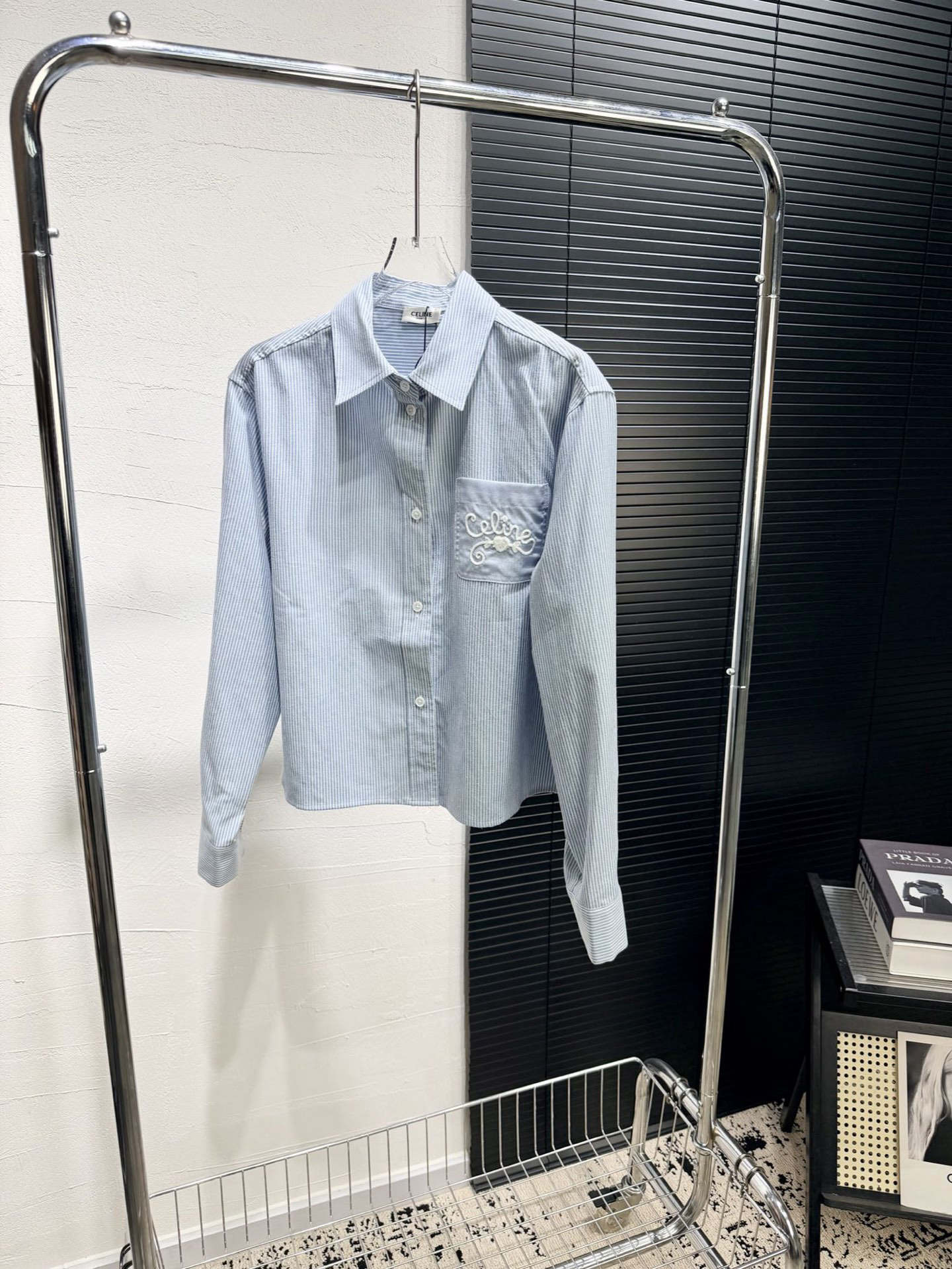 [TOP] CELINE Shirt - Blue