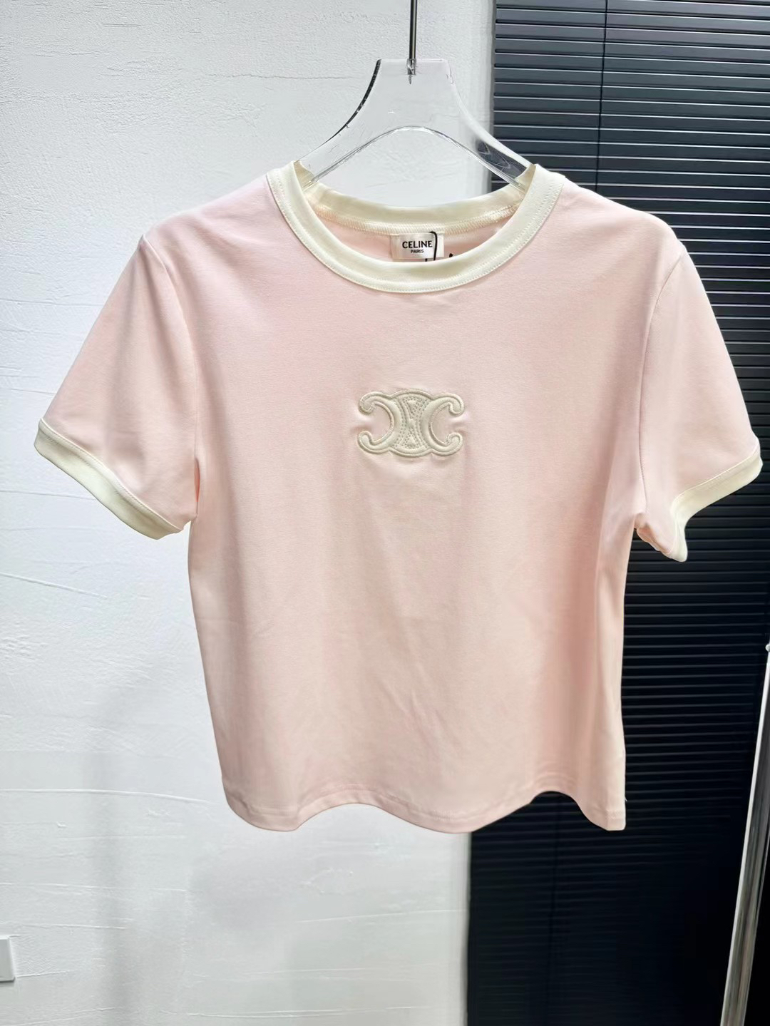 [TOP] CELINE  T-shirt -Pink