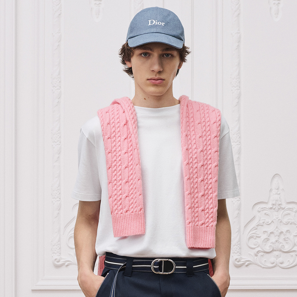 Dior white Clothing DIOR T-Shirt with Dior Embroidery Relaxed Fit White Cotton Jersey #379243 | Nigo Office