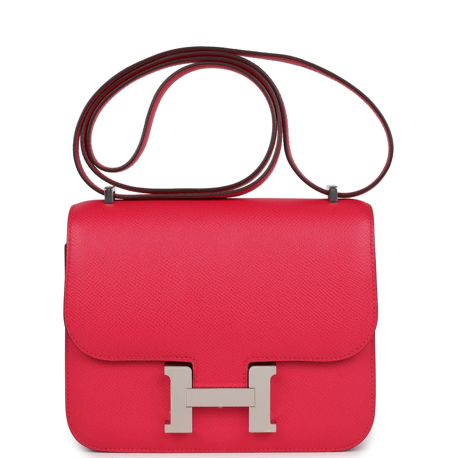 Hermes Constance Rose Extreme Epsom Palladium Hardware