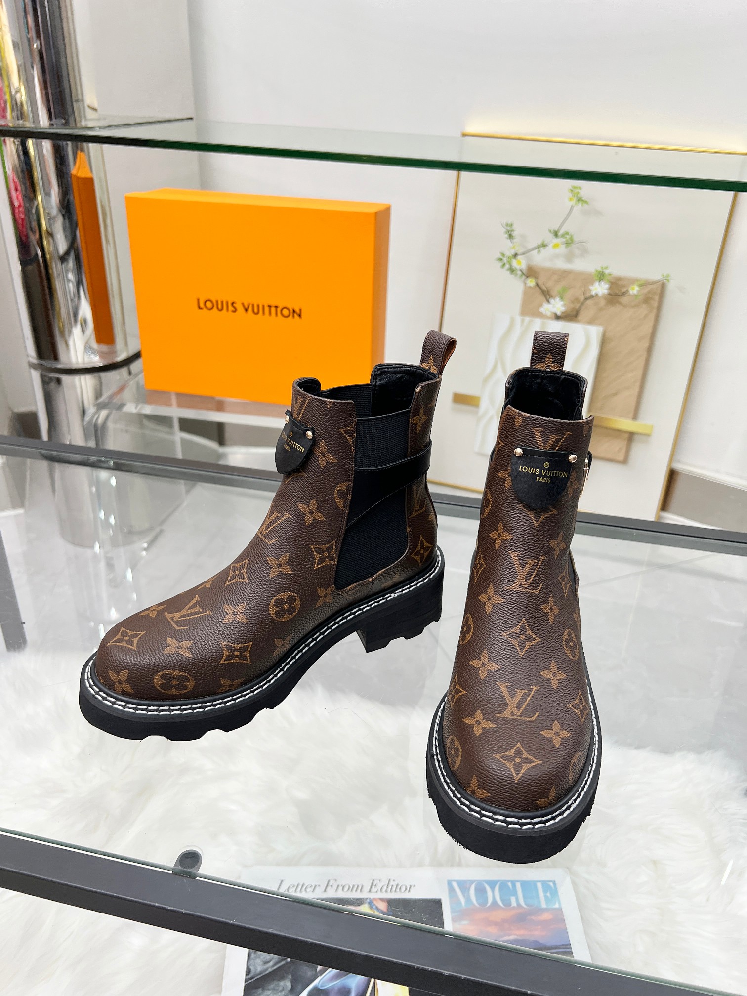 [TOP] Louis Vuitton LV Boots - Brown - 711 Luxury